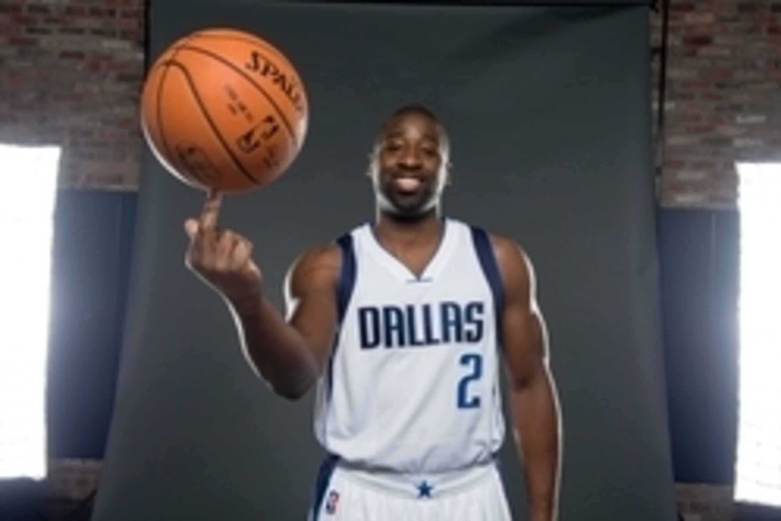Sep 29, 2014; Dallas, TX, USA; Dallas Mavericks guard Raymond Felton (2) poses for a portrait during media day at the American Airlines Center. Mandatory Credit: Jerome Miron-USA TODAY Sports