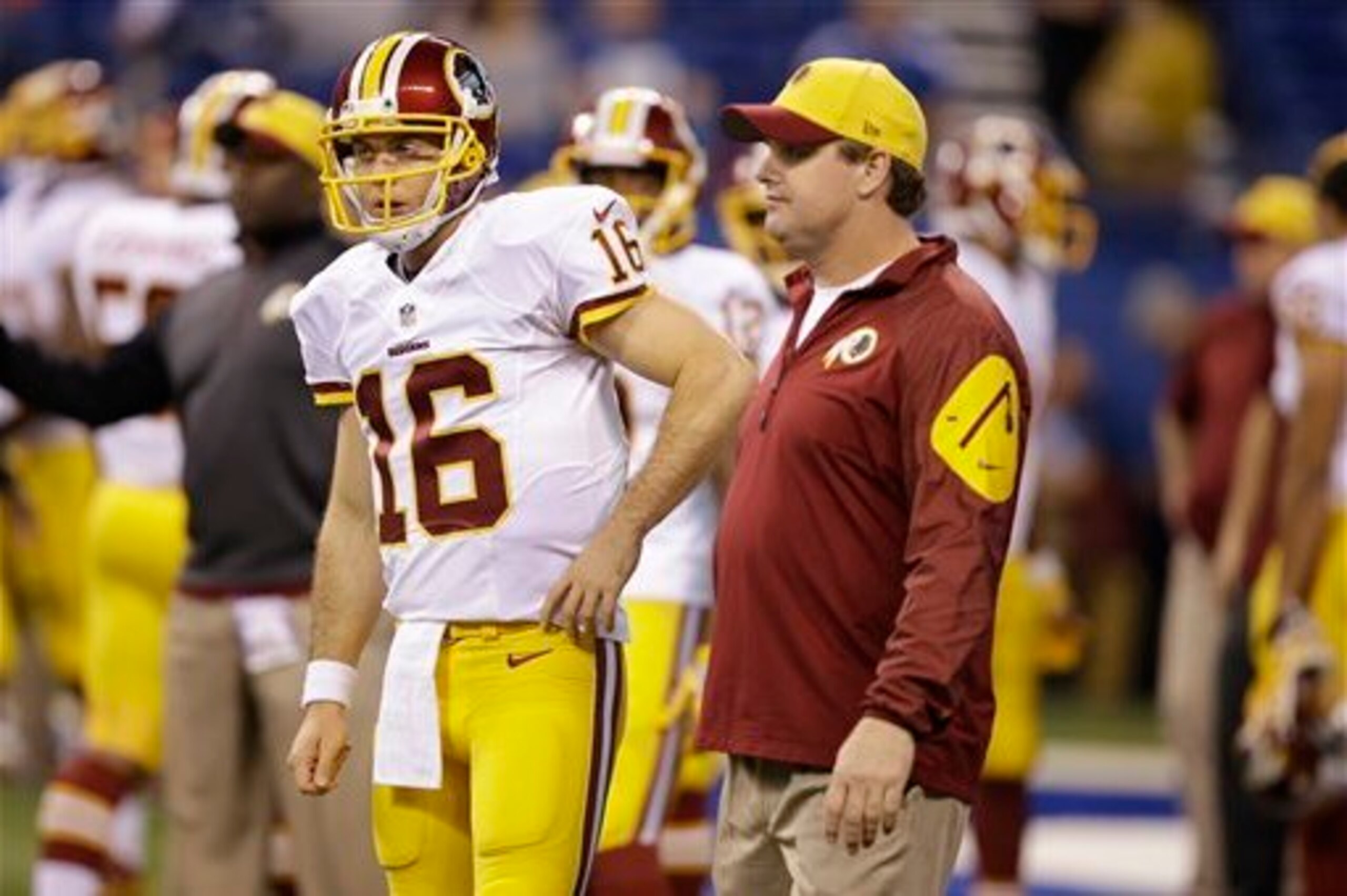 Gruden turning to McCoy did little to help the Redskins.
