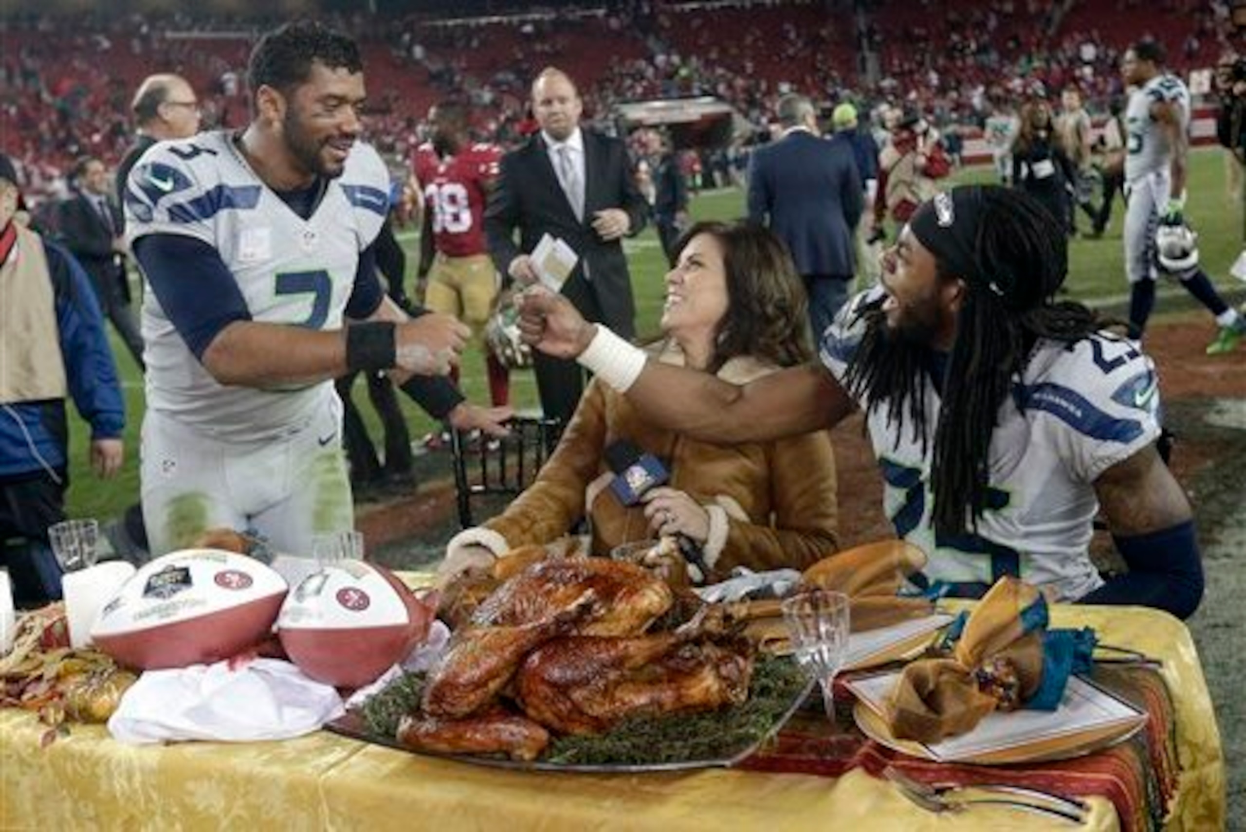 The Seahawks may feast on the 49ers once more.
