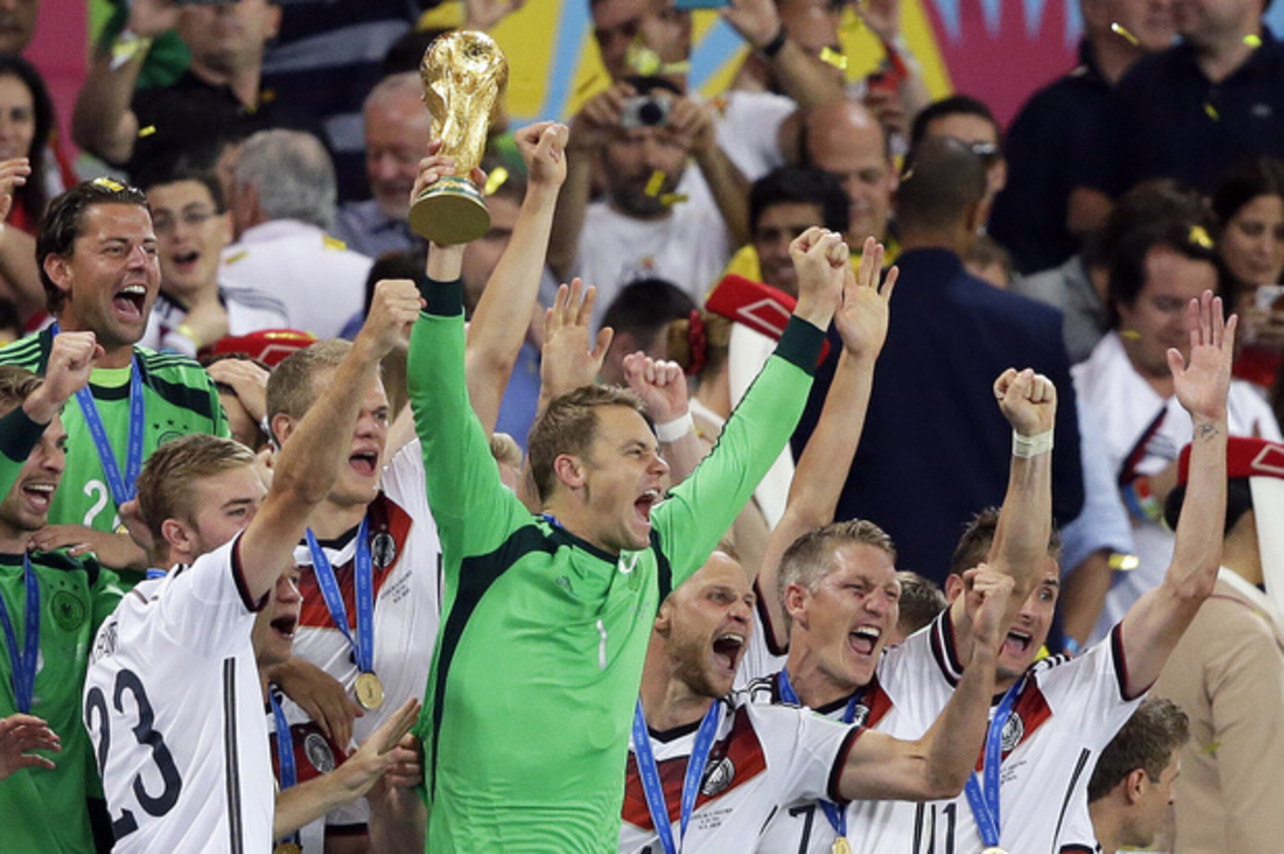 Manuel Neuer backstopped Germany to World Cup glory in Brazil.