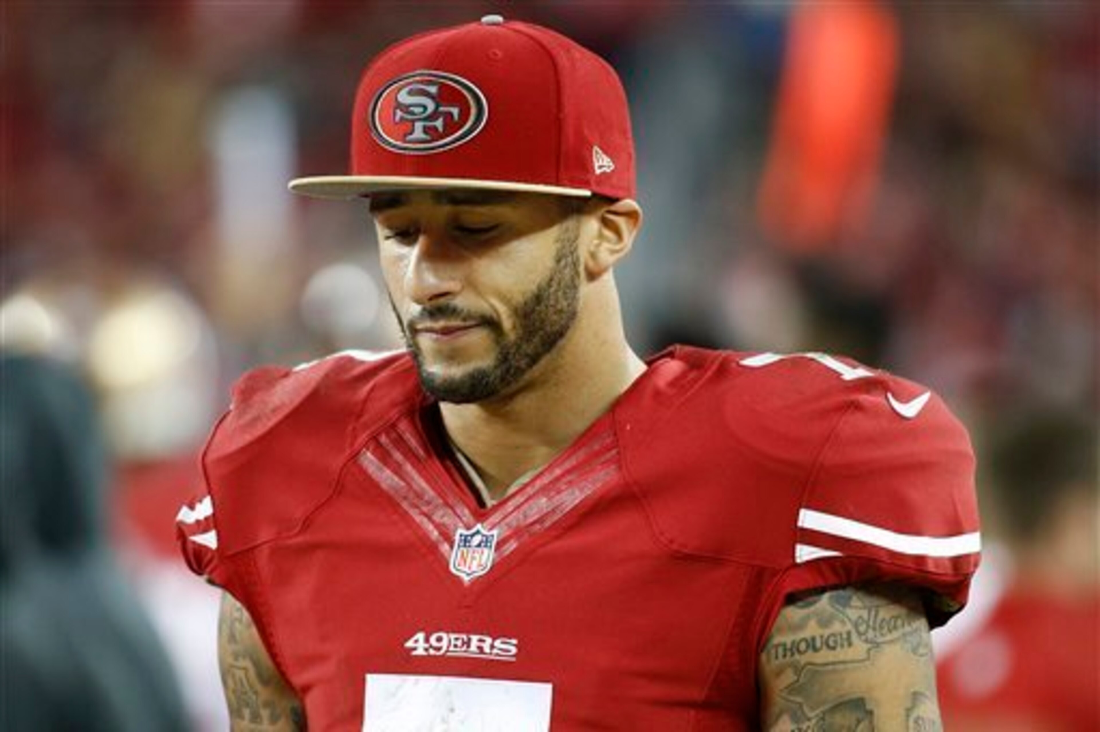 Colin Kaepernick's progression has been under scrutiny all season. Colin Kaepernick's progression has been under scrutiny all season.