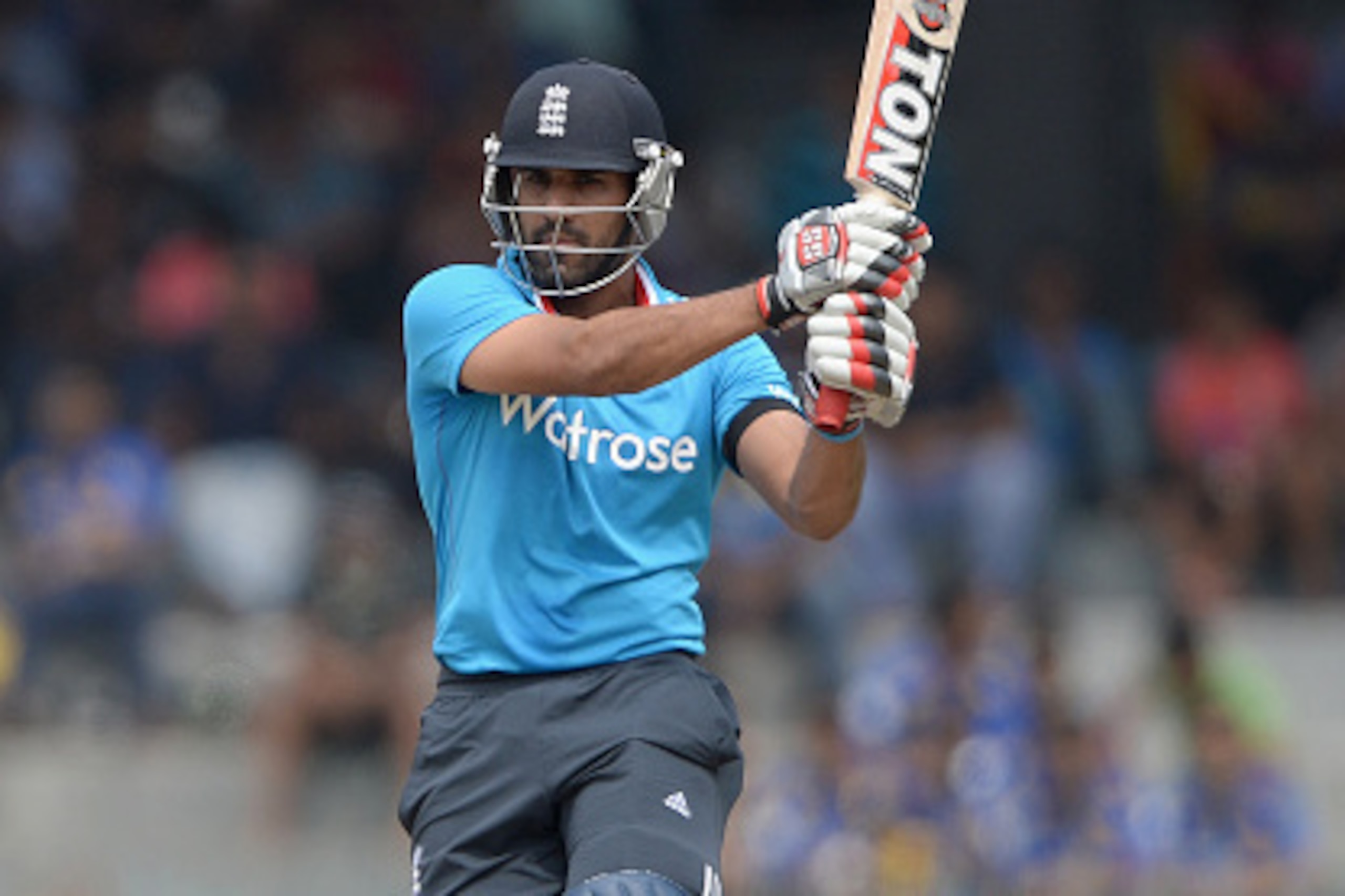 COLOMBO, SRI LANKA - NOVEMBER 29:  Ravi Bopara of England bats during the 2nd One Day International match between Sri Lanka and England at R. Premadasa Stadium on November 29, 2014 in Colombo, Sri Lanka.  (Photo by Gareth Copley/Getty Images,)