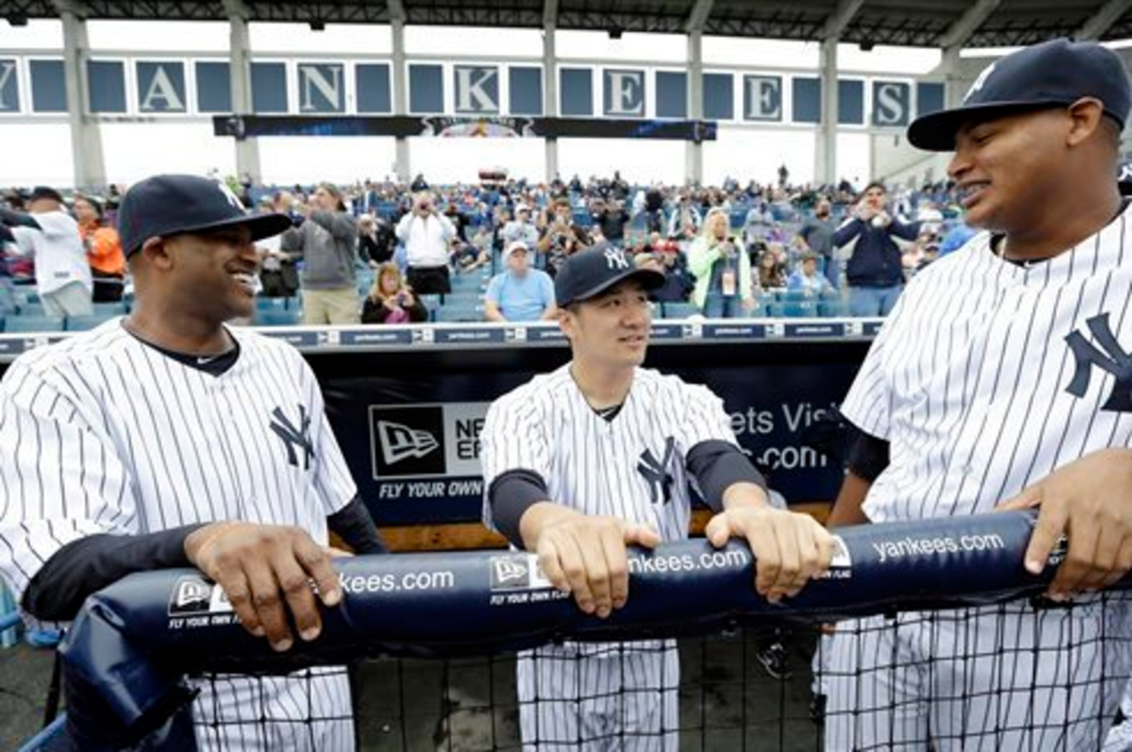 Expected to be three stalwarts in the rotation, CC Sabathia, Masahiro Tanaka and Ivan Nova made 32 starts—combined.