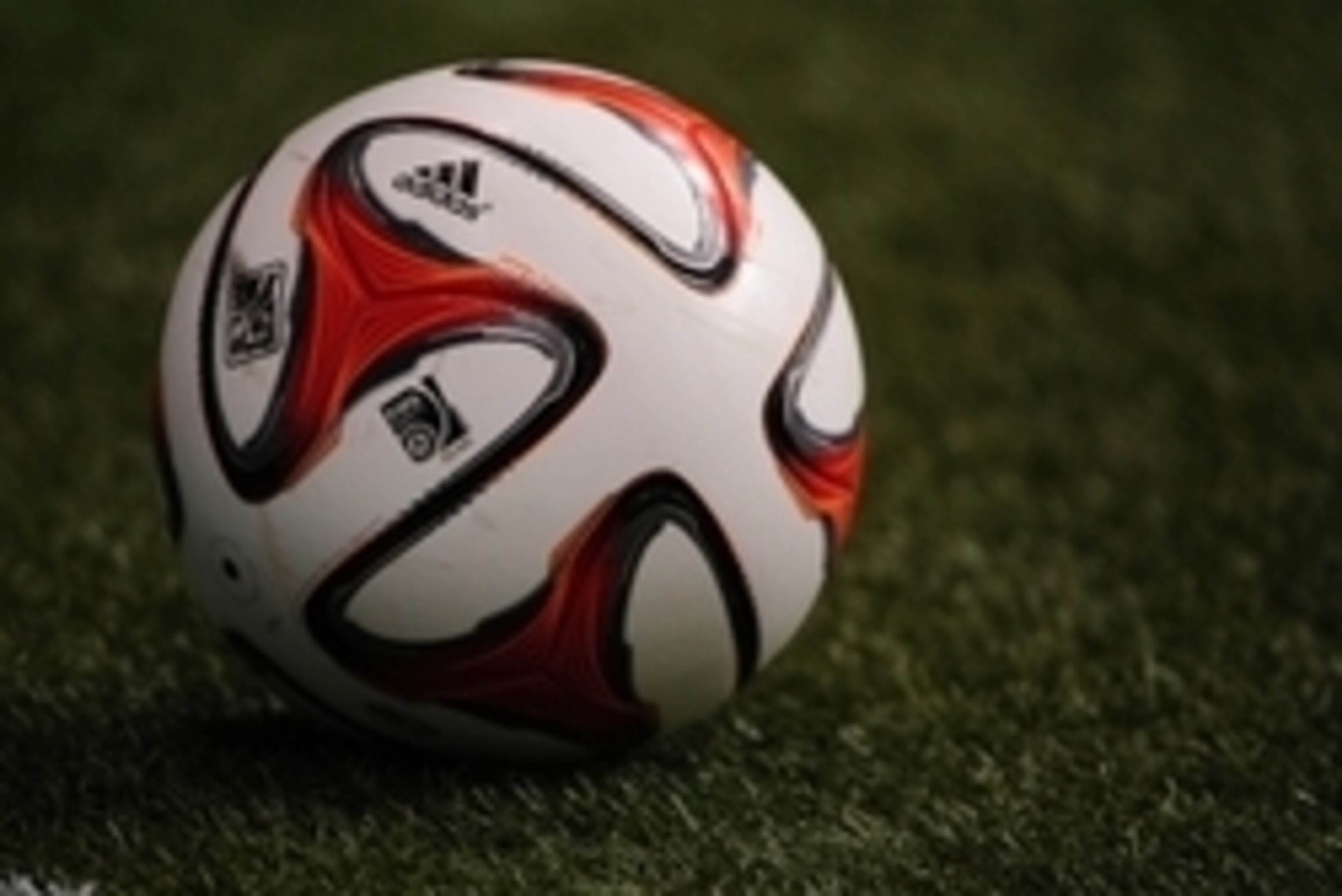 Oct 25, 2014; Vancouver, British Columbia, CAN; The official game ball sits during warm up as the Vancouver Whitecaps  host the Colorado Rapids at BC Place. The Vancouver Whitecaps won 1-0. Mandatory Credit: Anne-Marie Sorvin-USA TODAY Sports