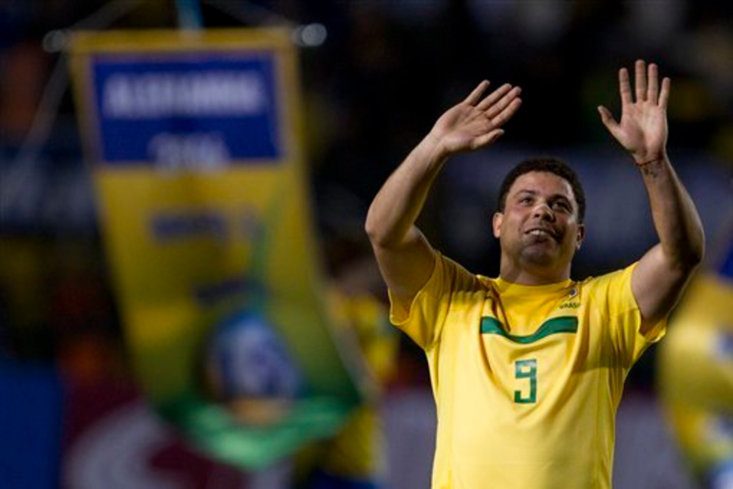 Ronaldo made his Brazil farewell in 2011.