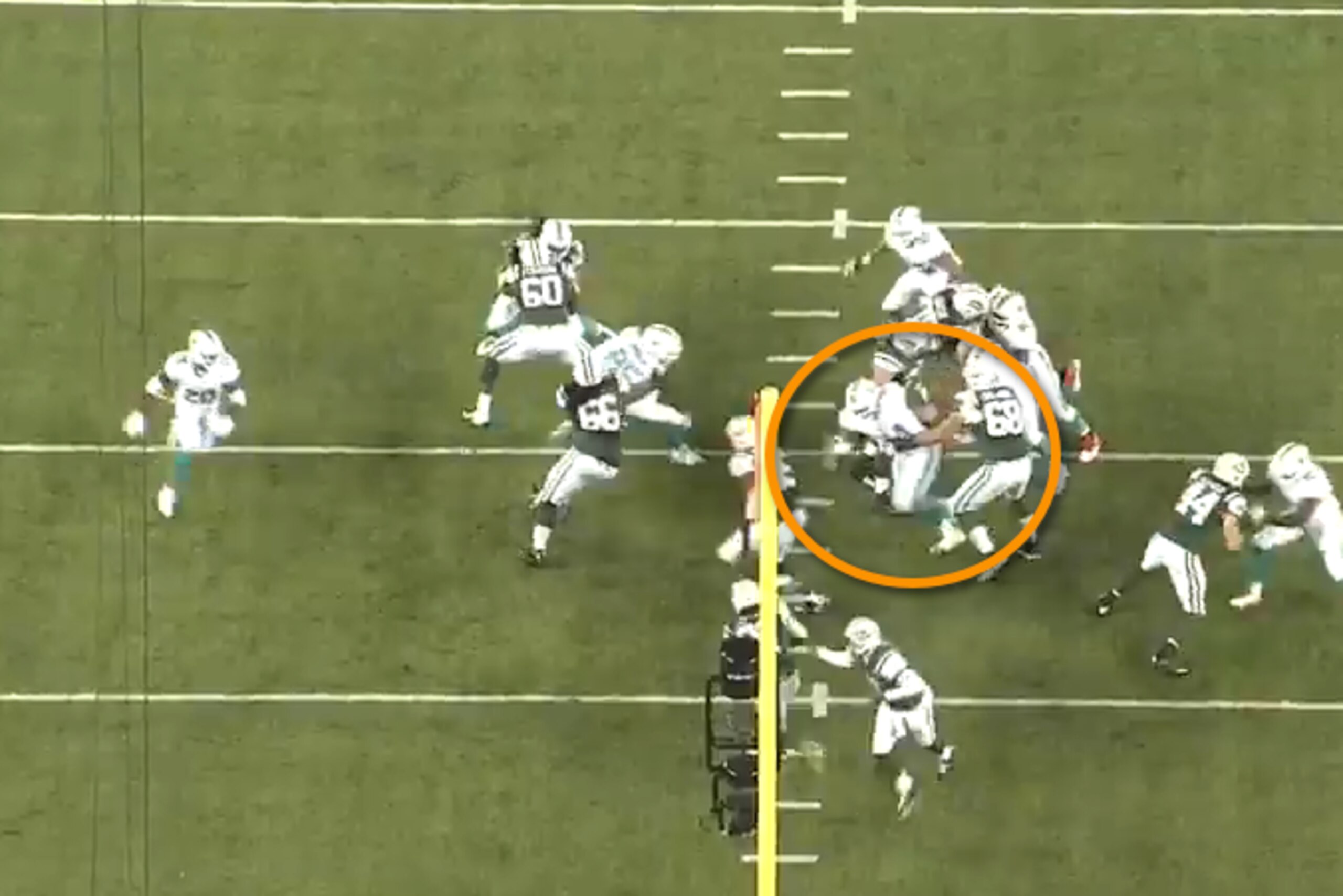 The Dolphins need Starks to be disruptive like this play.