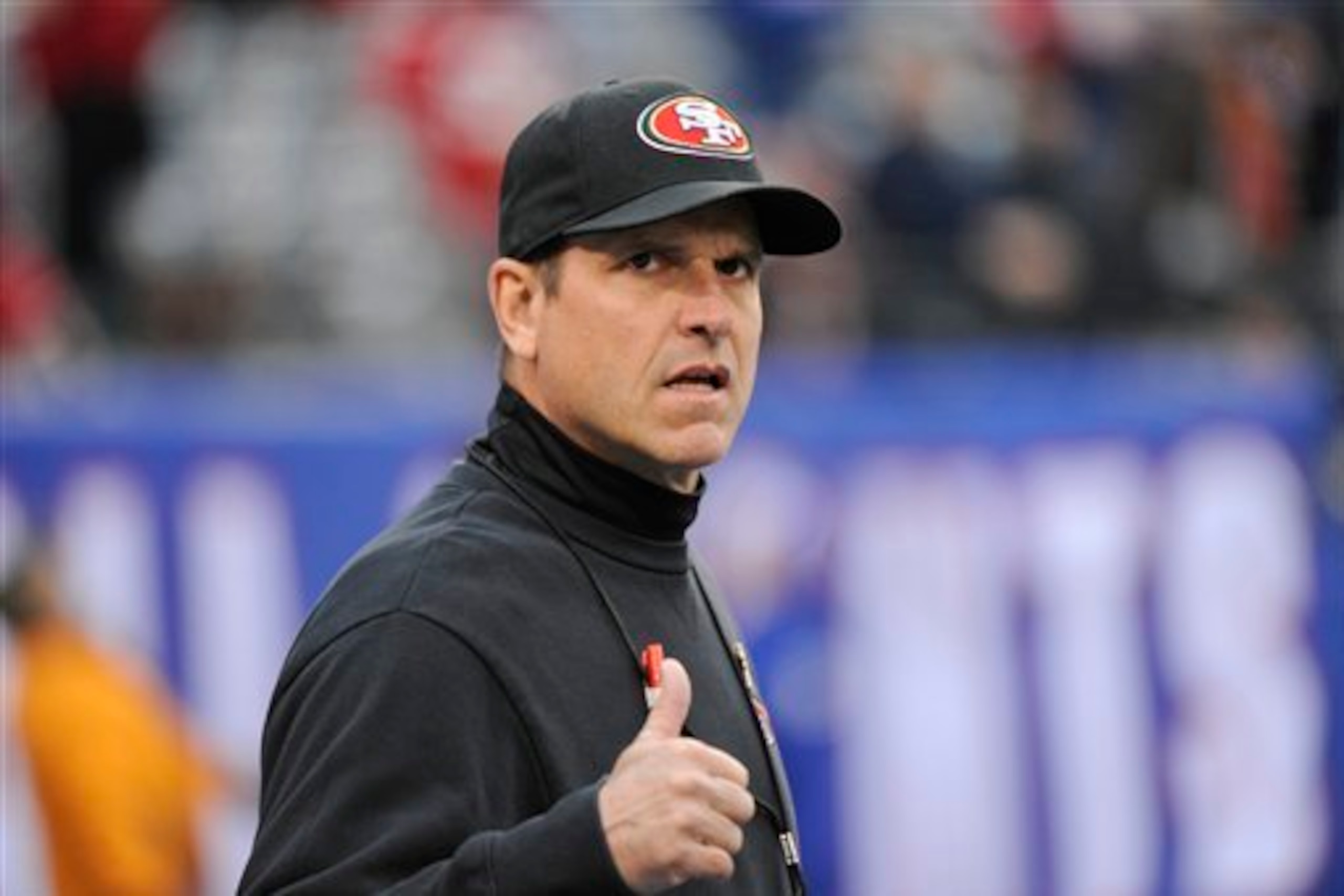 Jim Harbaugh has thrived under pressure during his 49ers tenure.