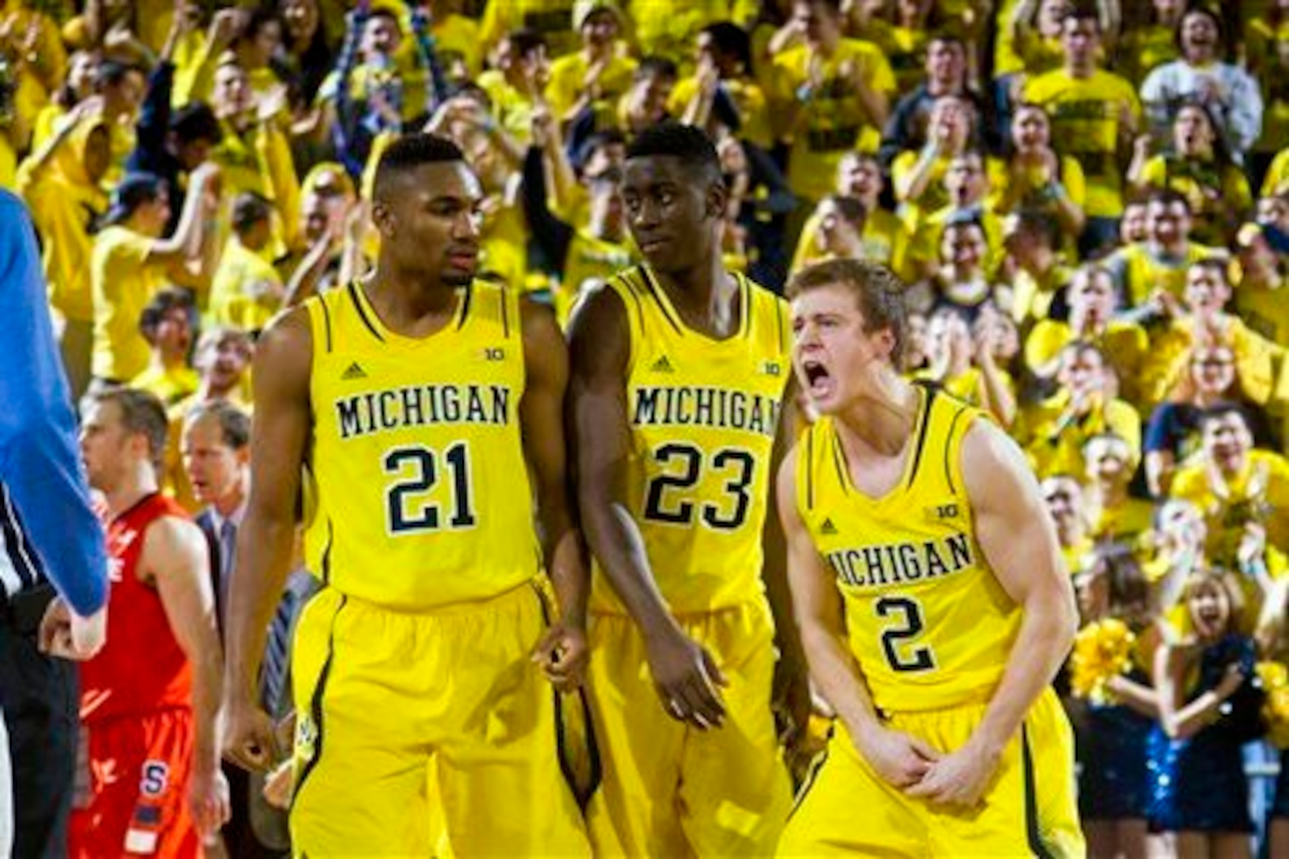 Zak Irvin's progression has been an early highlight for Michigan.