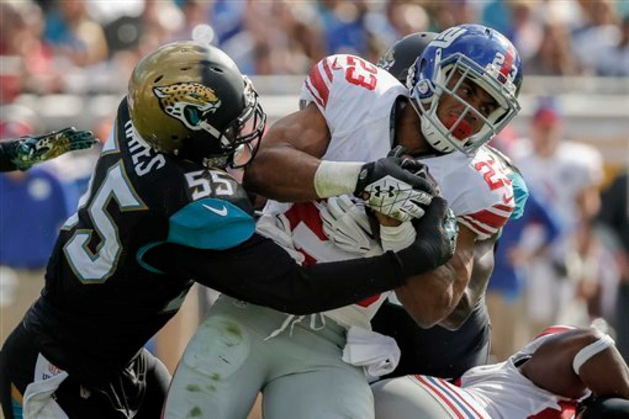 An active Rashad Jennings will also be key.