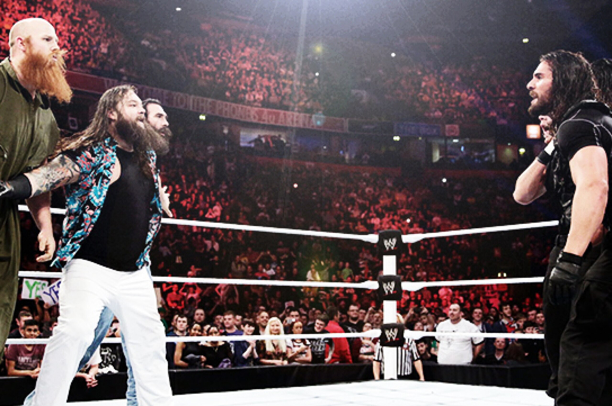 The Wyatts vs. The Shield