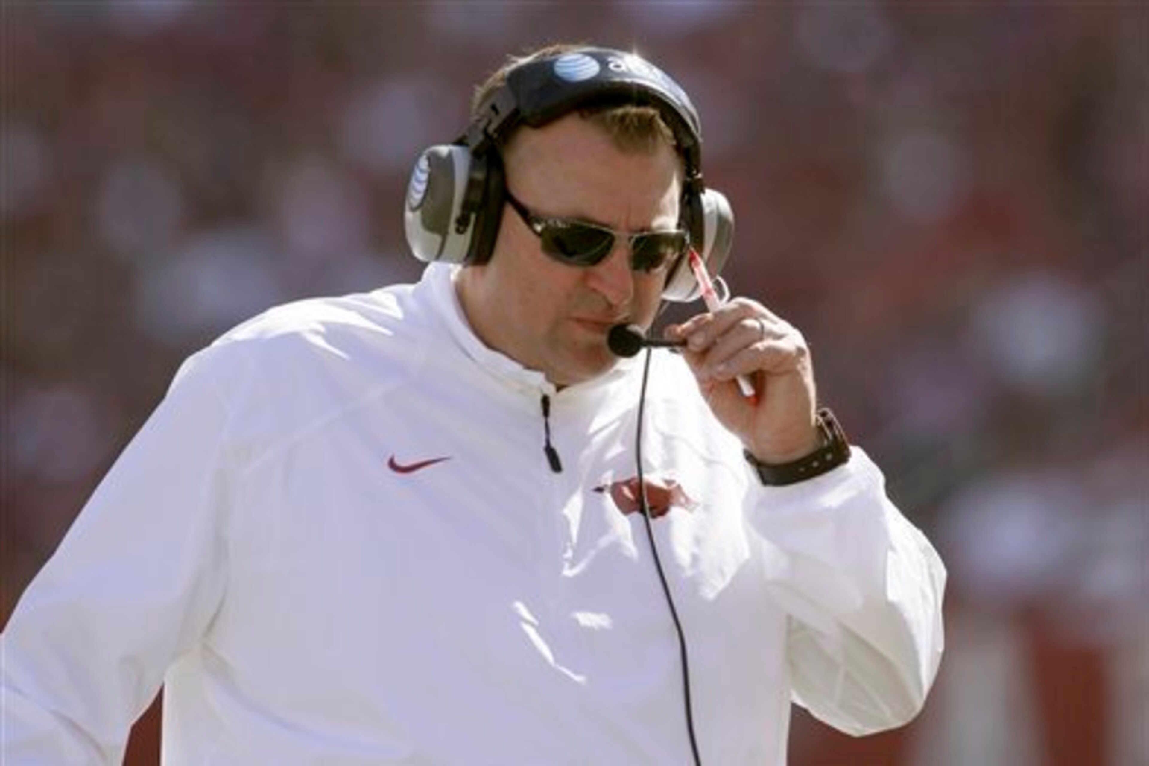 Nebraska head coach Bret Bielema