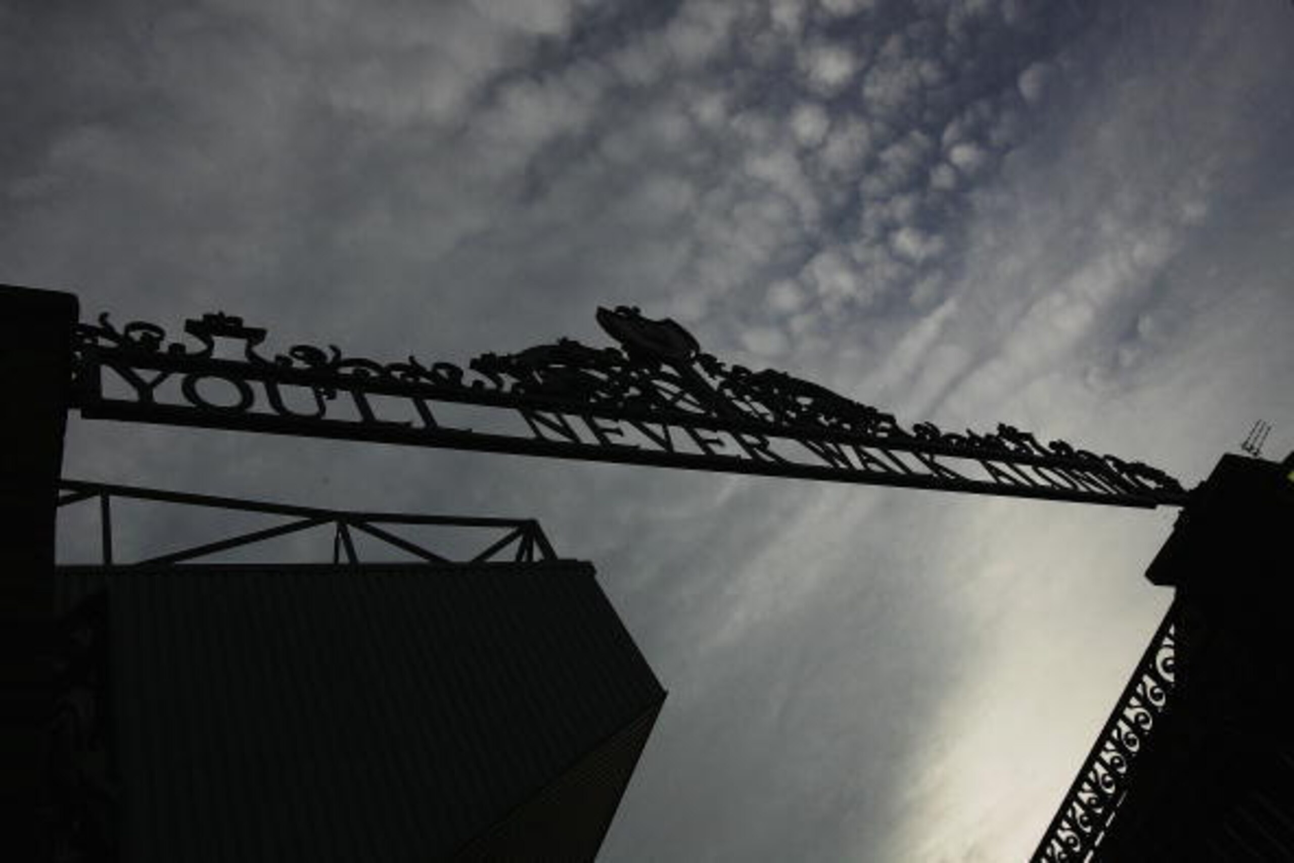 LIVERPOOL, UNITED KINGDOM - SEPTEMBER 20:  A general view outside Anfield stadium before the Barclays Premiership match between Liverpool and Newcastle United at Anfield on September 20, 2006 in Liverpool, England.  (Photo by Laurence Griffiths/Getty Imag