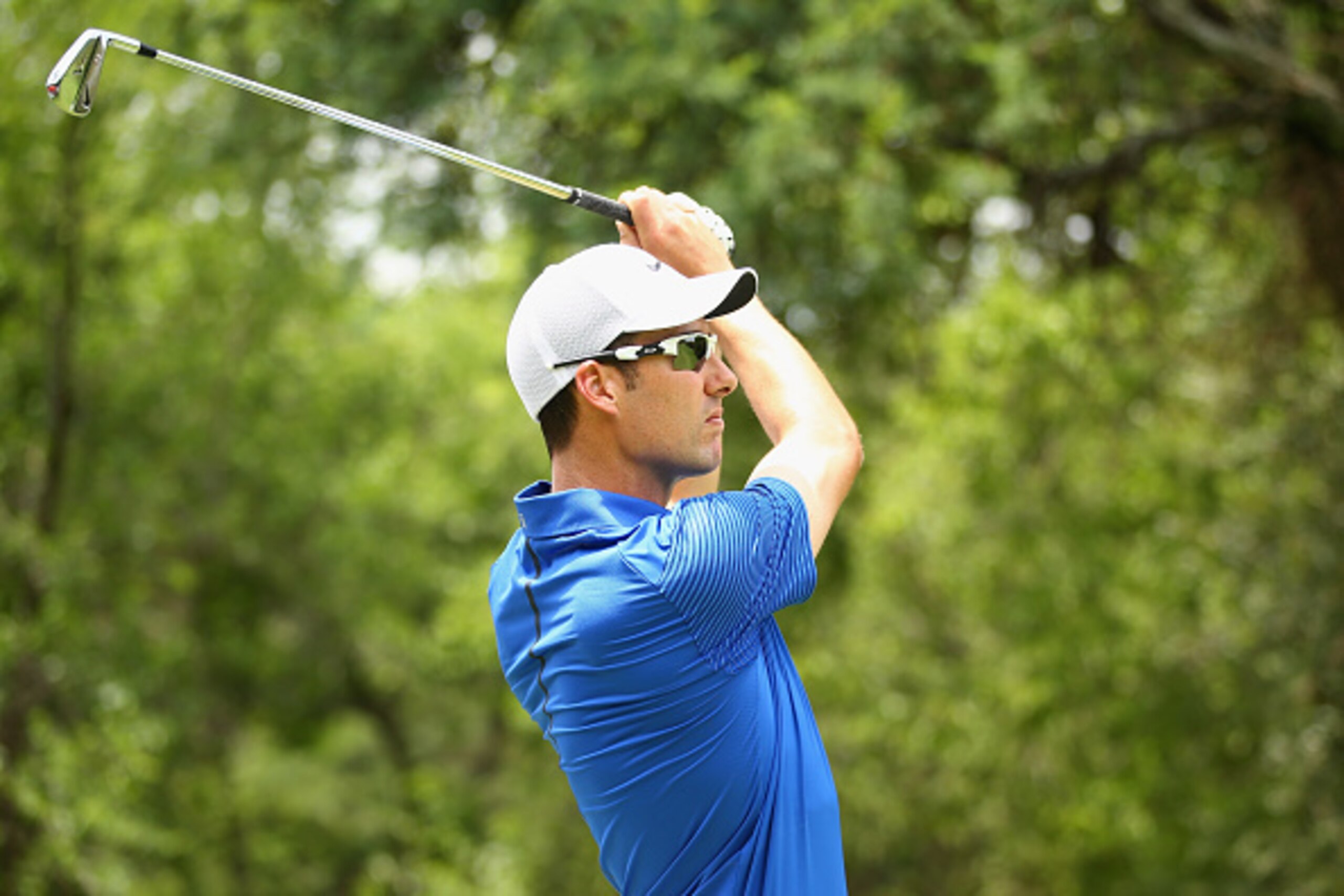 SUN CITY, SOUTH AFRICA - DECEMBER 06:  Ross Fisher of England tee's off at the 7th during the third round of the Nedbank Golf Challenge at the Gary Player Country Club on December 6, 2014 in Sun City, South Africa.  (Photo by Richard Heathcote/Getty Image