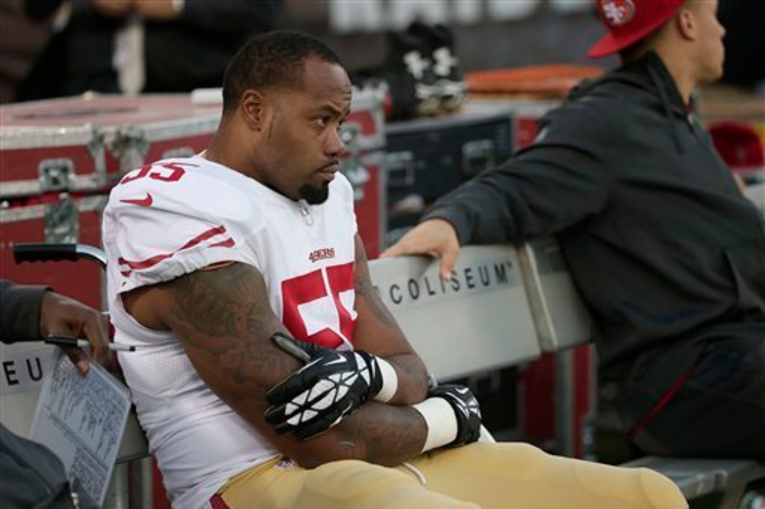 Ahmad Brooks is likely on his way out of town. Ahmad Brooks is likely on his way out of town.