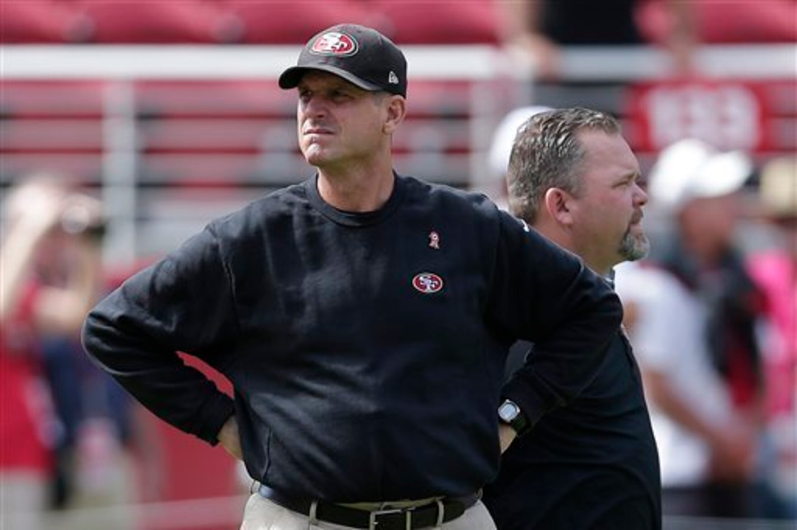 The relationship between Harbaugh and Greg Roman have not generated the desired offensive numbers.