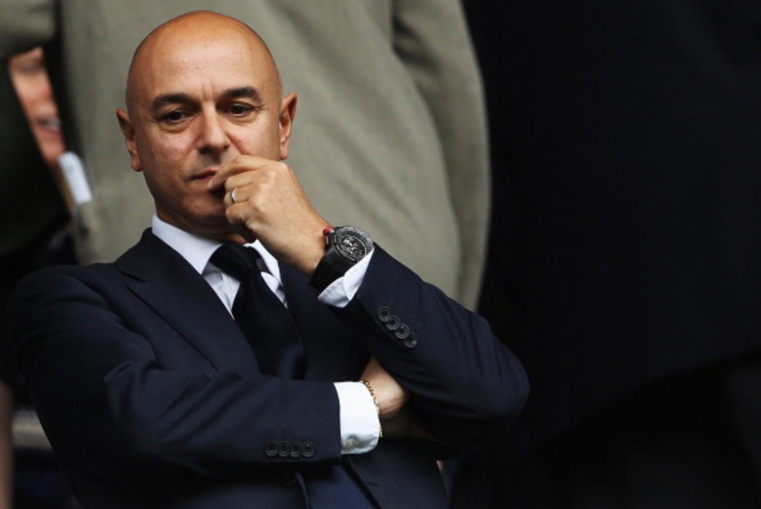 LONDON, ENGLAND - MAY 11: Tottenham Hotspur Chairman Daniel Levy looks on before the Barclays Premier League match between Tottenham Hotspur and Aston Villa at White Hart Lane on May 11, 2014 in London, England. (Photo by Clive Rose/Getty Images) LONDON, ENGLAND - MAY 11: Tottenham Hotspur Chairman Daniel Levy looks on before the Barclays Premier League match between Tottenham Hotspur and Aston Villa at White Hart Lane on May 11, 2014 in London, England. (Photo by Clive Rose/Getty Images)