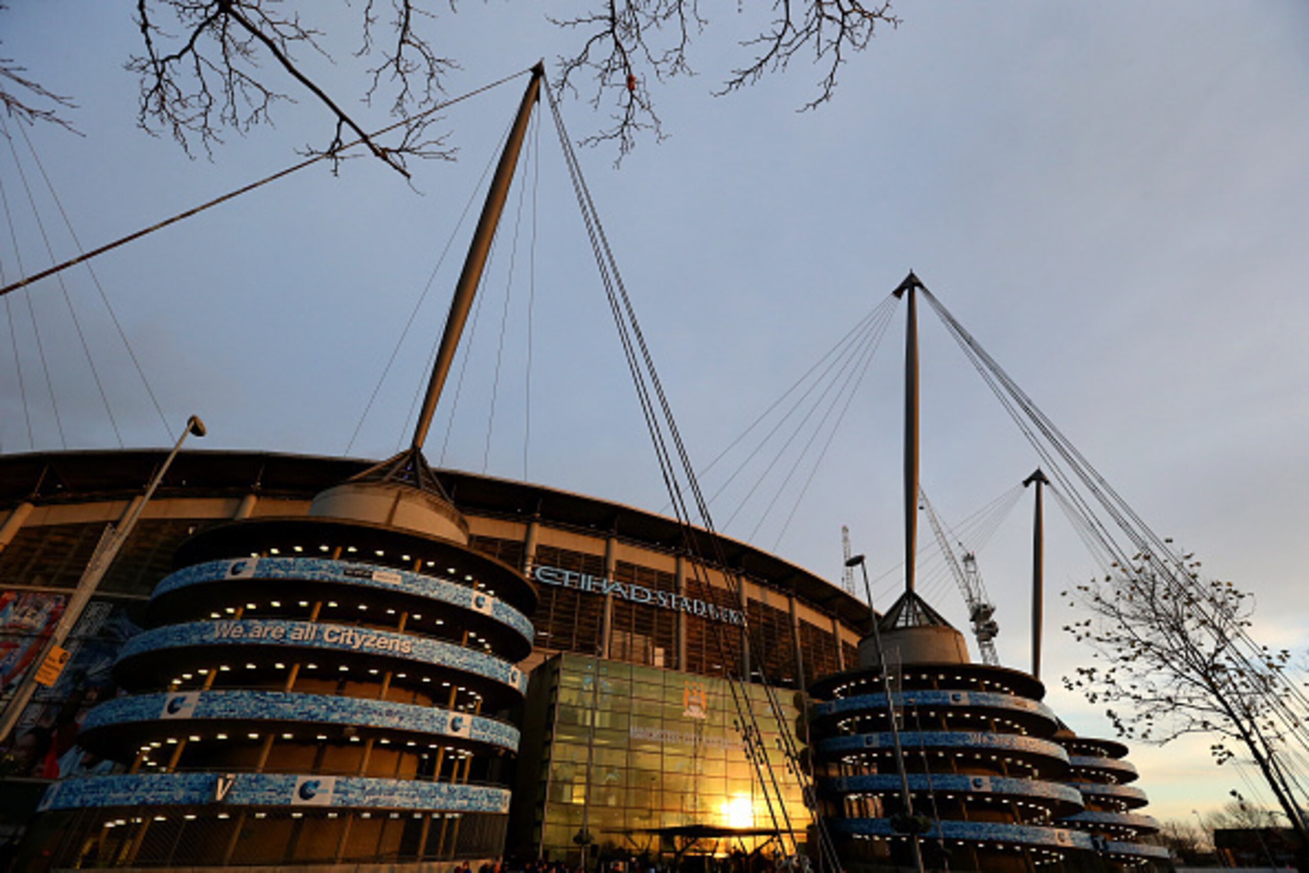 MANCHESTER, ENGLAND - DECEMBER 06:  A general view of the stadium before the Barclays Premier League match between Manchester City and Everton at Etihad Stadium on December 6, 2014 in Manchester, England.  (Photo by Alex Livesey/Getty Images)