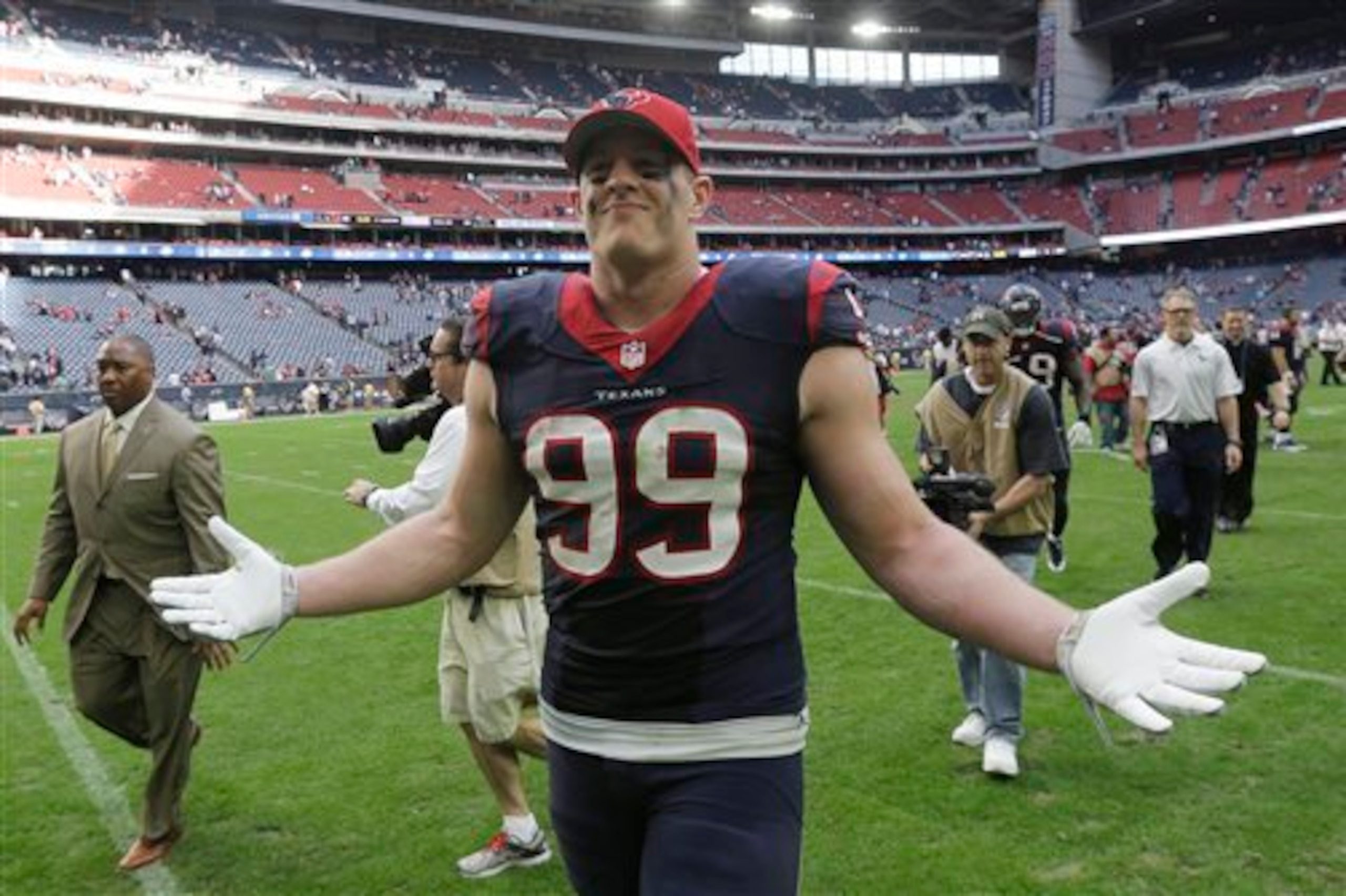 Can J.J. Watt get MVP love? Not if Rodgers stays in form.