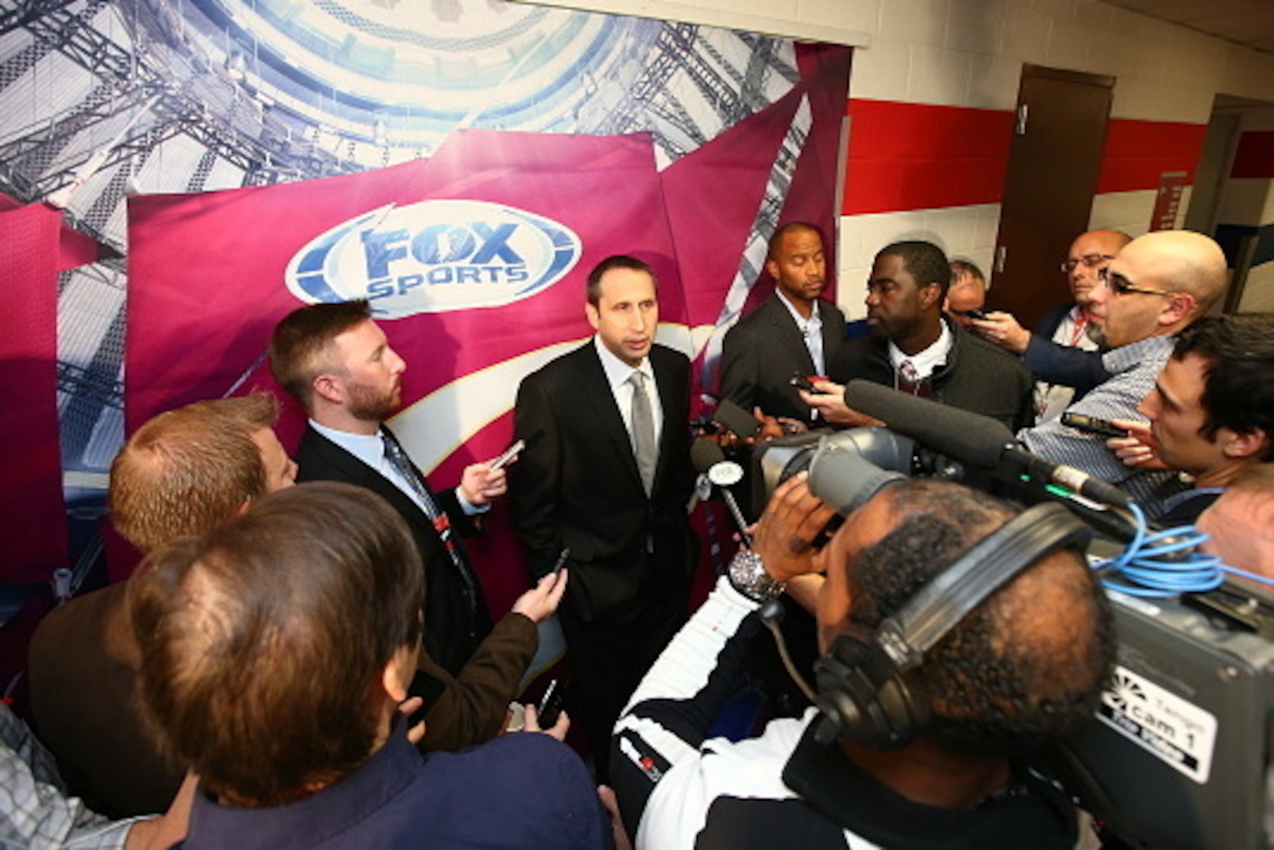 WASHINGTON, DC -  NOVEMBER 21: David Blatt head coach of the Cleveland Cavaliers before the game against the Washington WIzards on November 21, 2014 at Verizon Center in Washington, DC. NOTE TO USER: User expressly acknowledges and agrees that, by downloa