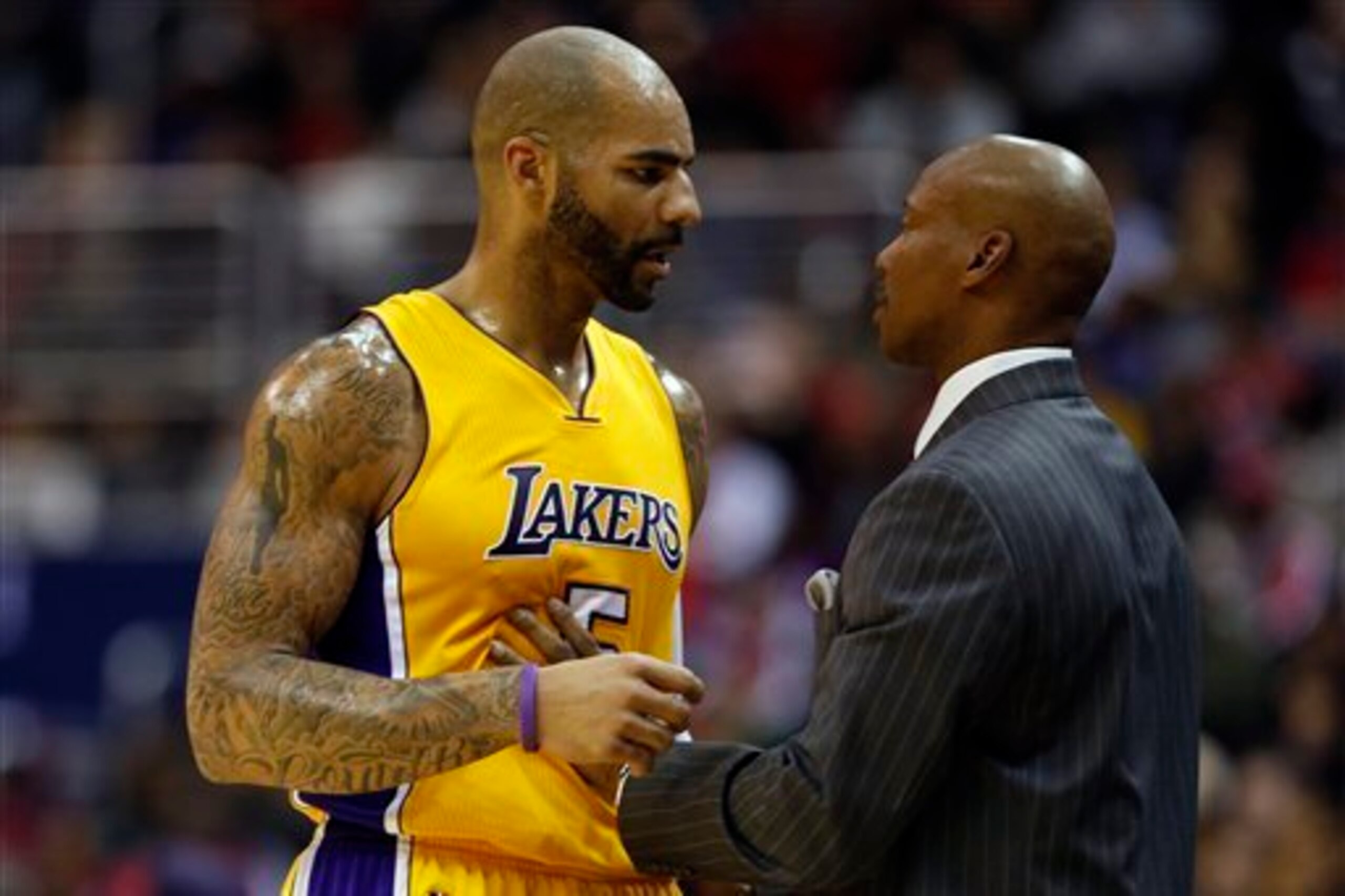 Scott himself has even had trouble looking on the bright side for his plummeting Lakers.