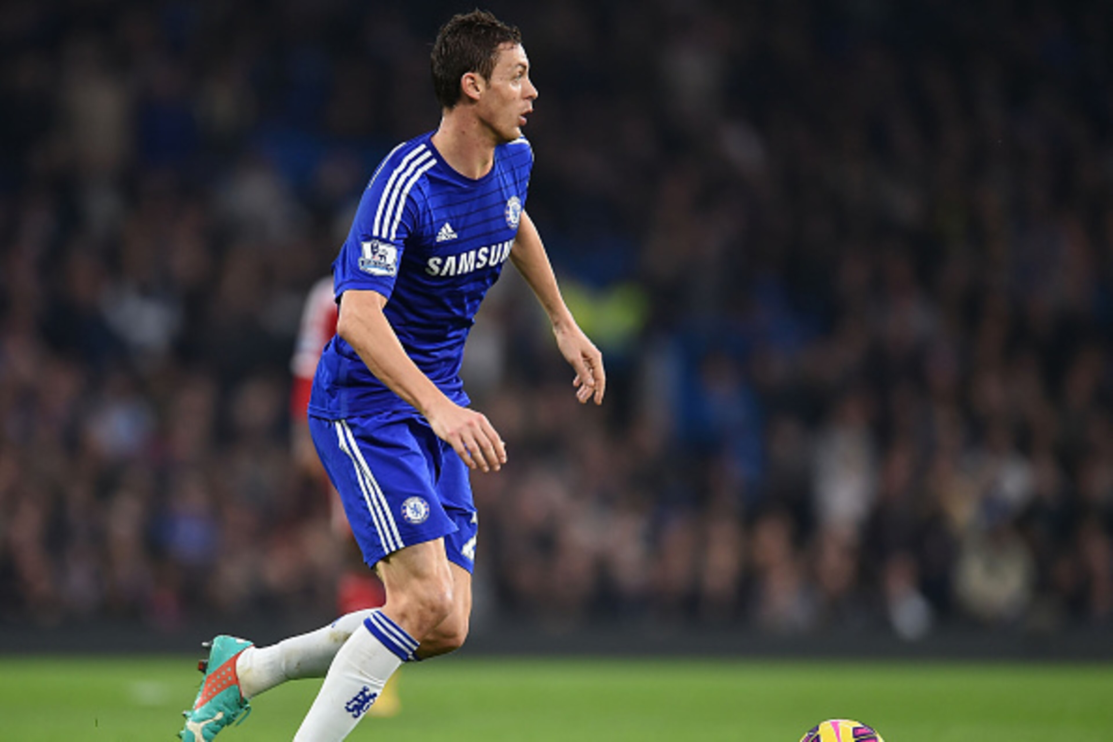LONDON, ENGLAND - NOVEMBER 22:  Nemanja Matic of Chelsea in action during the Barclays Premier League match between Chelsea and West Bromwich Albion at Stamford Bridge on November 22, 2014 in London, England.  (Photo by Tom Dulat/Getty Images)