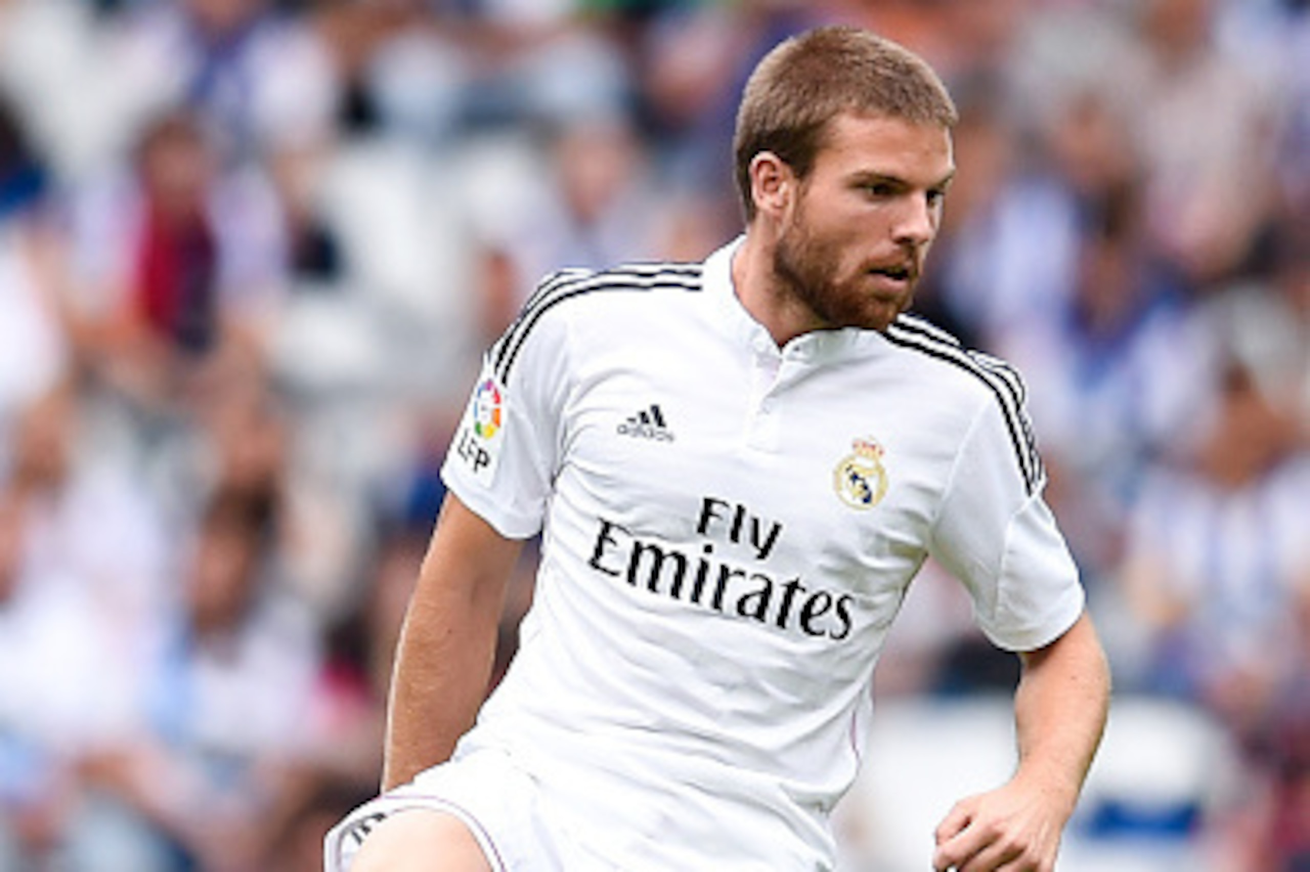 LA CORUNA, SPAIN - SEPTEMBER 20: Asier Illarramendi of Real Madrid CF runs with the ball during the La Liga match between RC Deportivo La Coruna and Real Madrid CF at Riazor Stadium on September 20, 2014 in La Coruna, Spain. (Photo by David Ramos/Getty LA CORUNA, SPAIN - SEPTEMBER 20: Asier Illarramendi of Real Madrid CF runs with the ball during the La Liga match between RC Deportivo La Coruna and Real Madrid CF at Riazor Stadium on September 20, 2014 in La Coruna, Spain. (Photo by David Ramos/Getty