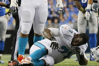 Pictured here: the possible beginning of the end of Miami's 2014 playoff hopes