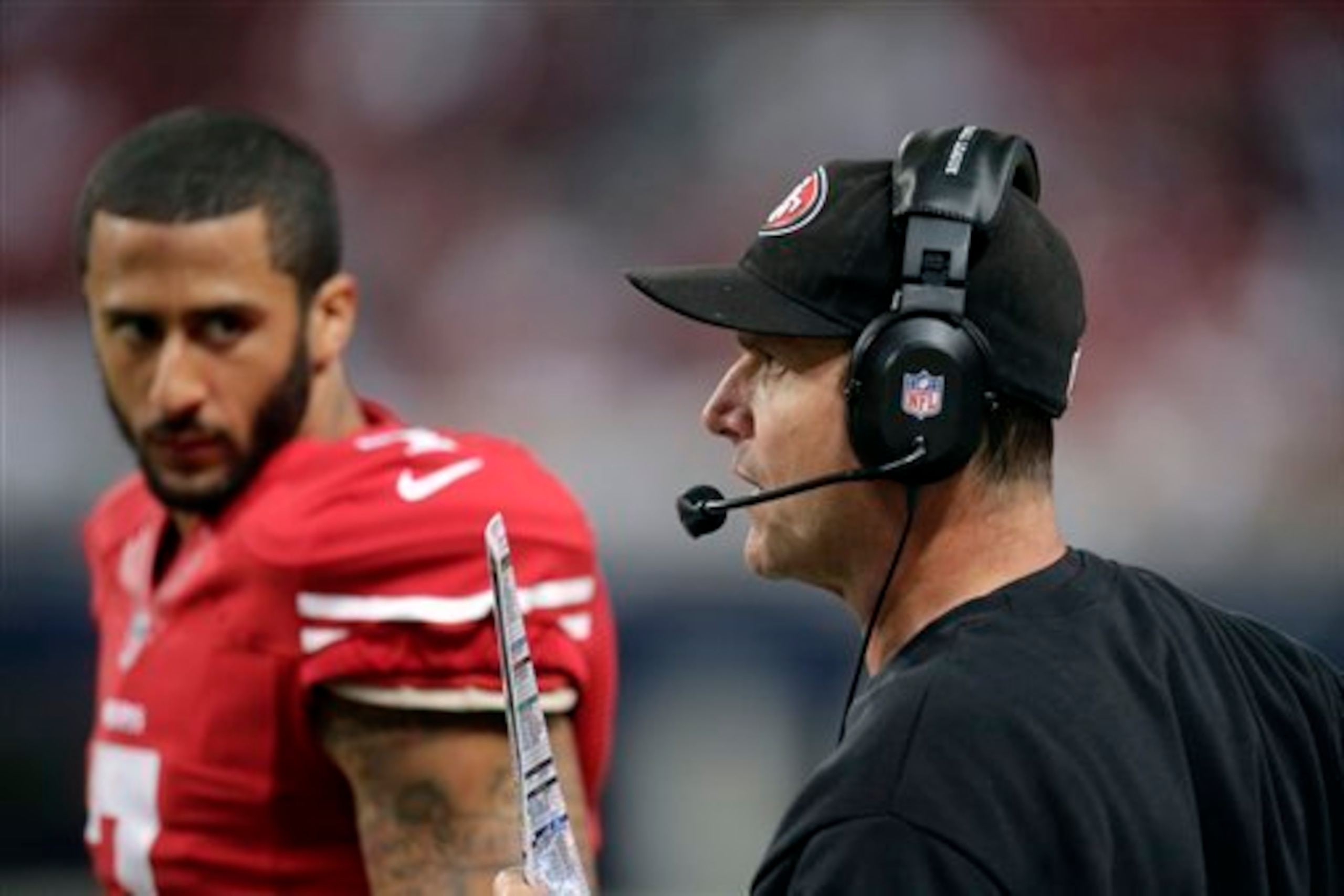 The once dynamic quarterback-head coach duo of Kaepernick and Harbaugh has been anything but in this conflict-riddled 2014 season.