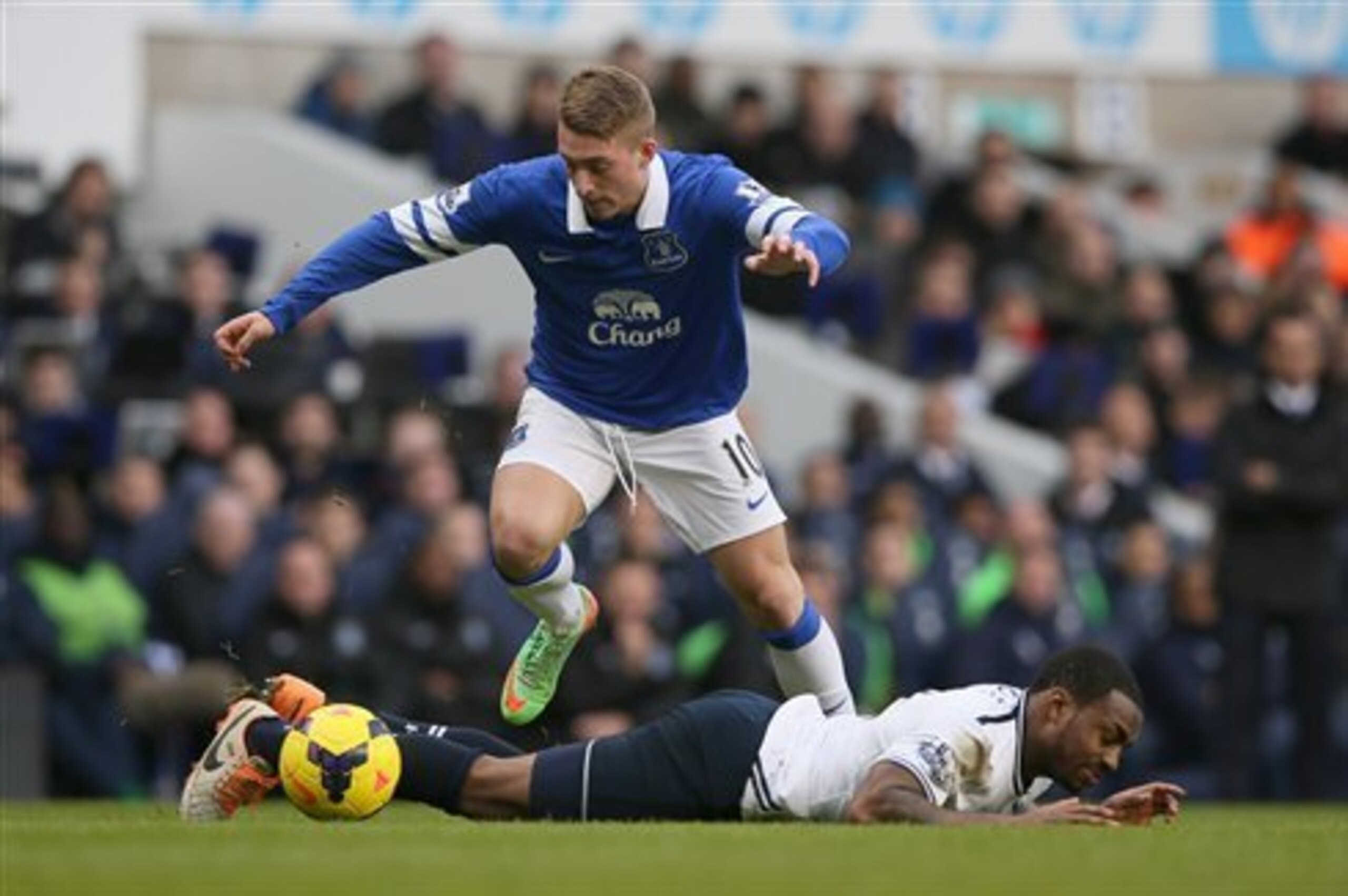 Barca's Gerard Deulofeu shone during a loan spell with Everton.