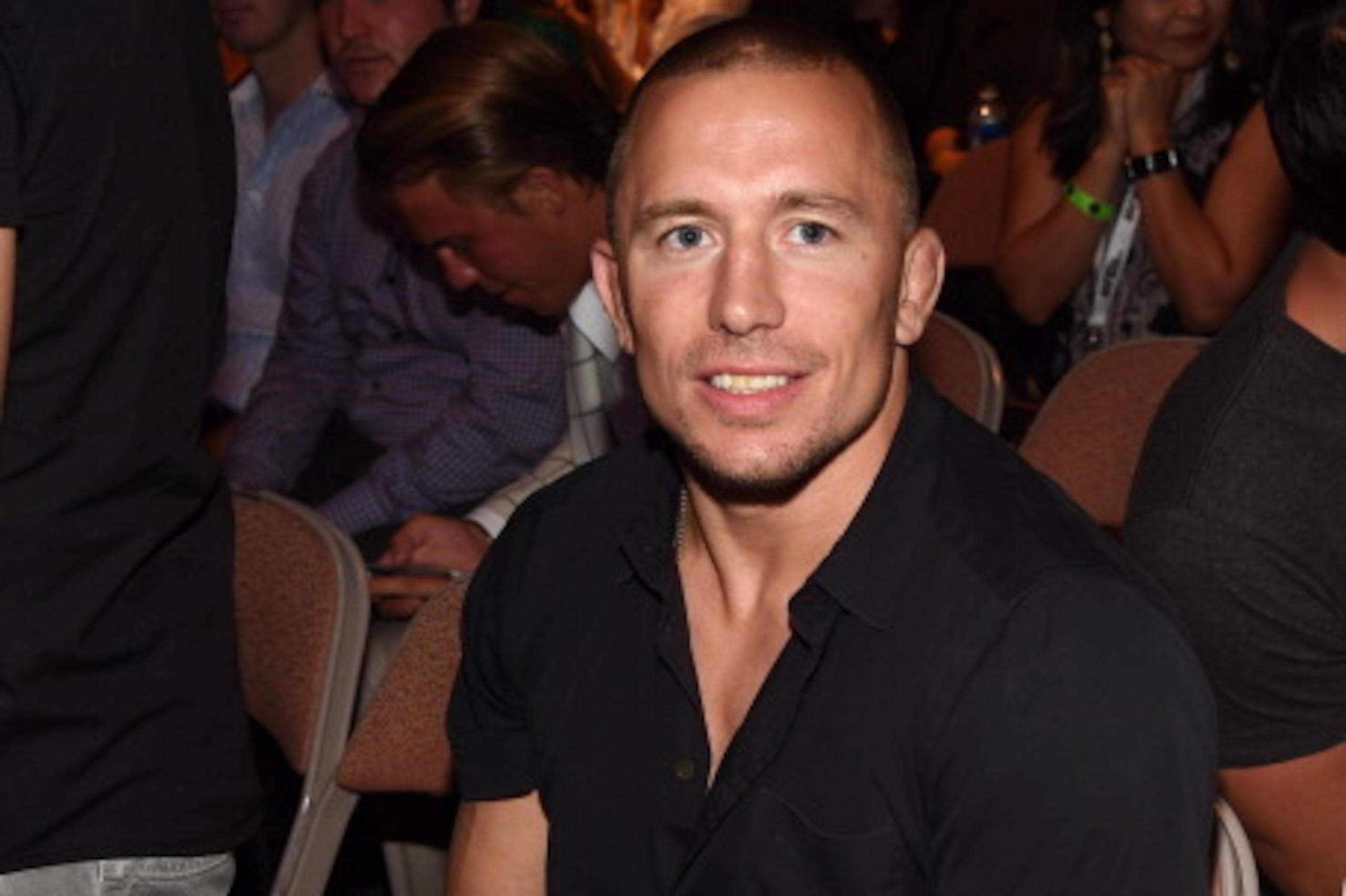 LAS VEGAS, NV - JULY 05:  UFC fighter Georges St-Pierre attends the UFC 175 event at the Mandalay Bay Events Center on July 5, 2014 in Las Vegas, Nevada.  (Photo by Ethan Miller/Getty Images)