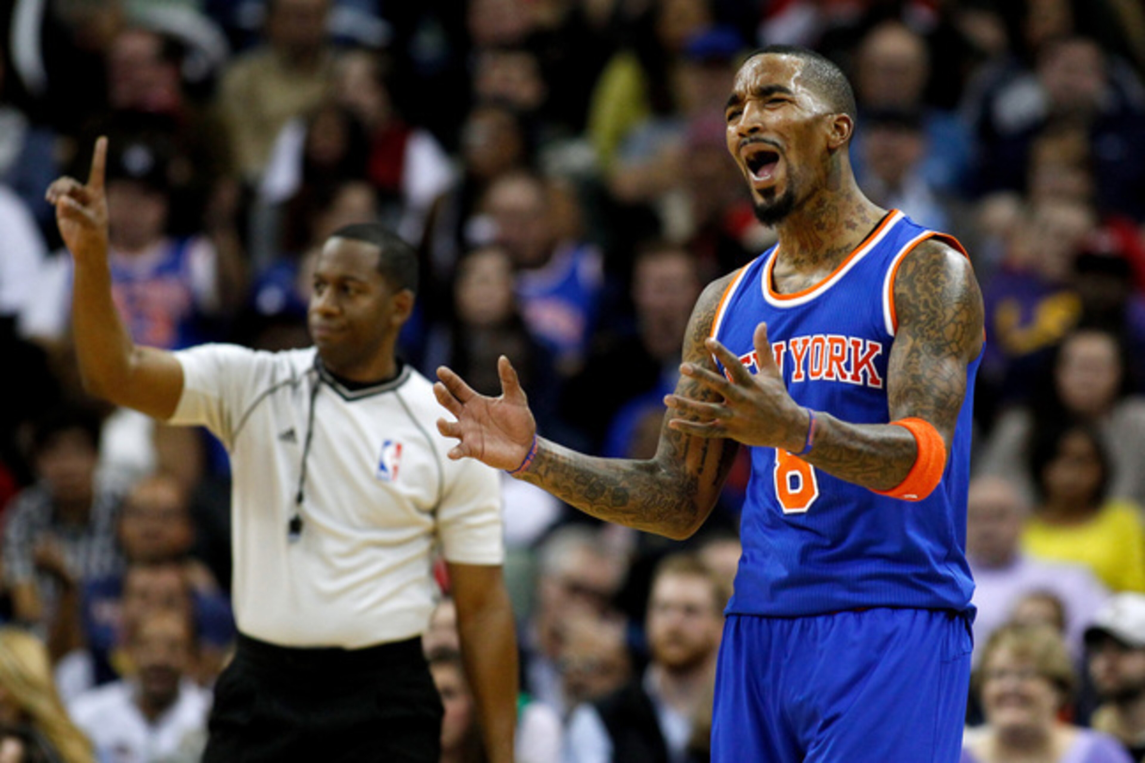 The Knicks' perpetual foul trouble is a major problem.