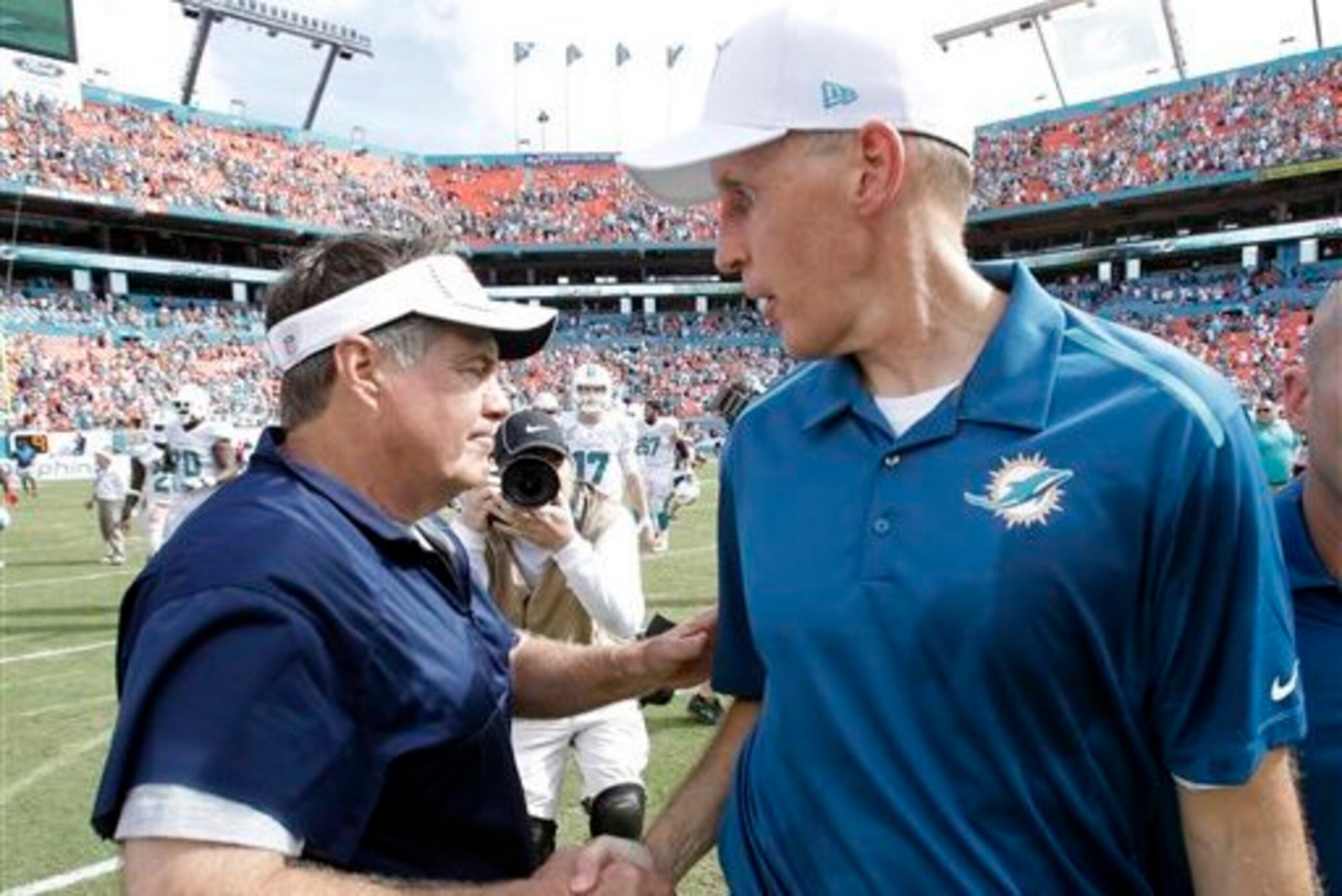 A loss to the Patriots on Sunday could mean the end for Philbin's time in Miami.