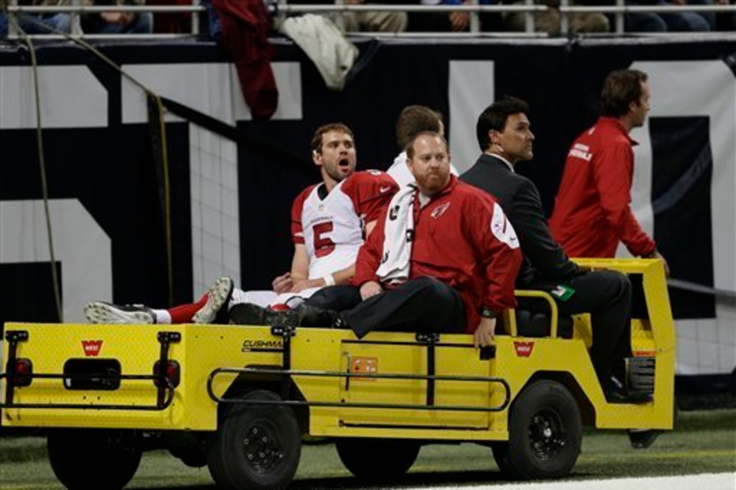 Drew Stanton's untimely ankle injury may hurt his value.