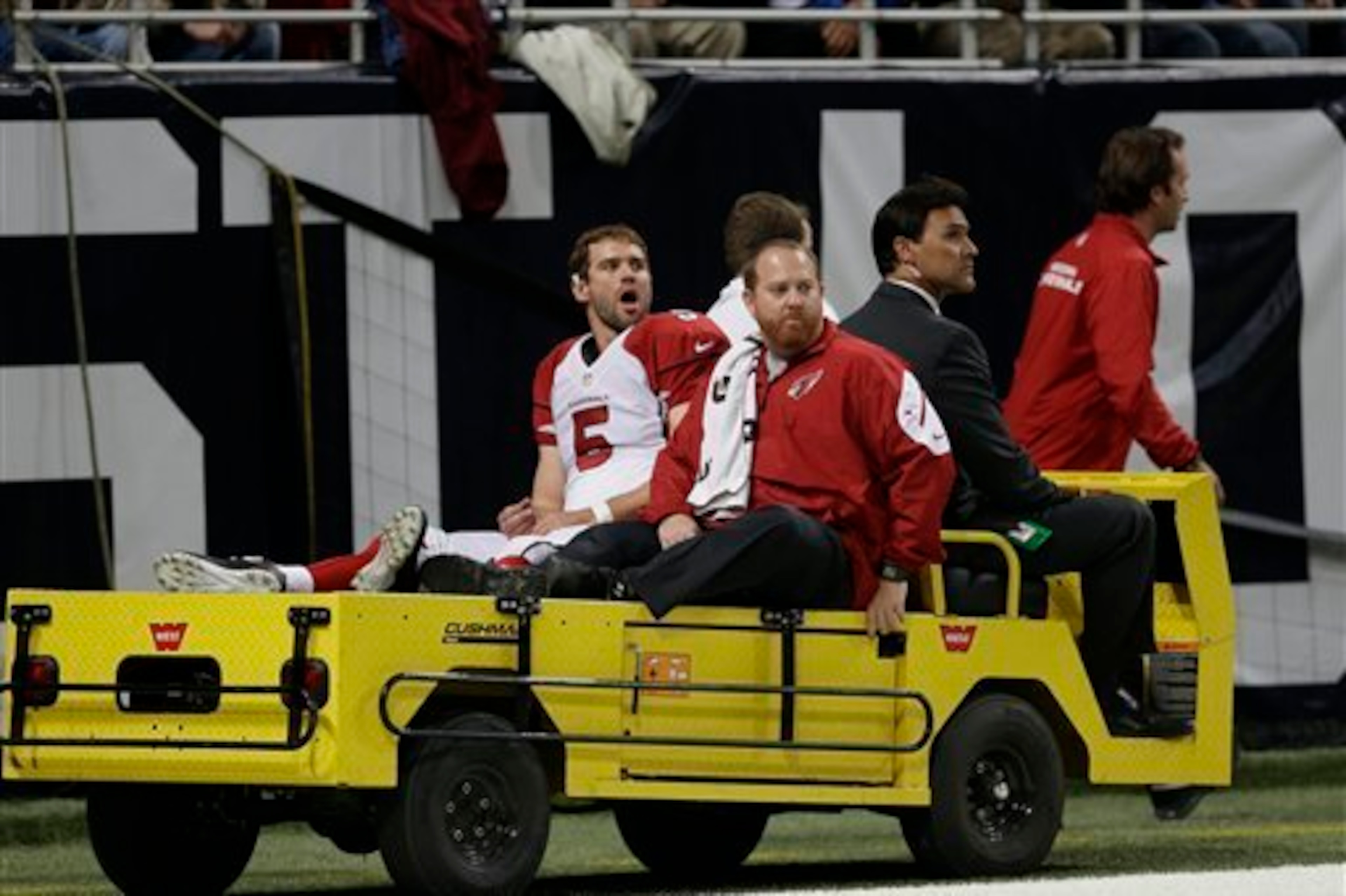 Drew Stanton's untimely ankle injury may hurt his value.