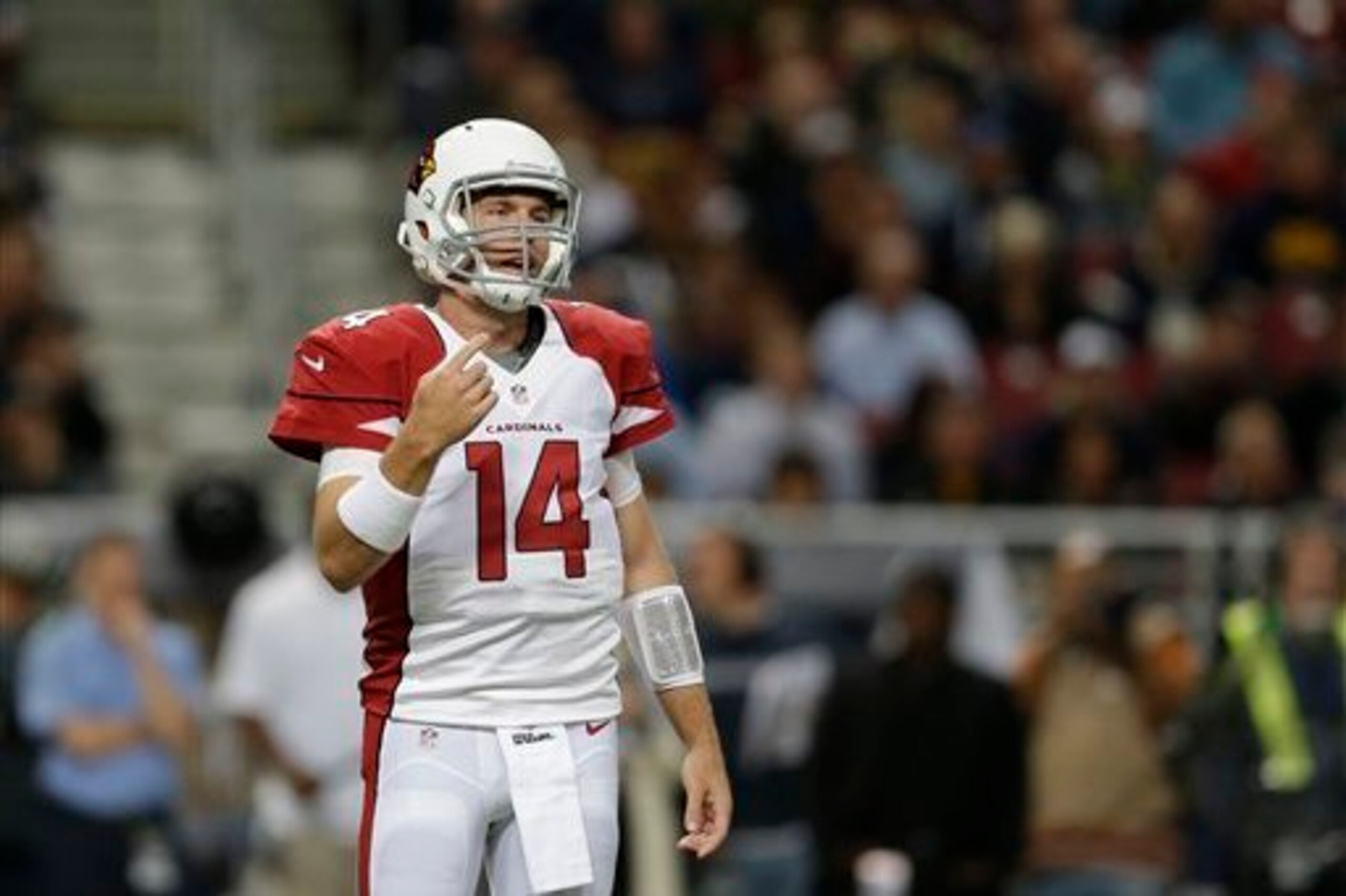 Any chance the Cardinals have at making a playoff run ends with Ryan Lindley.