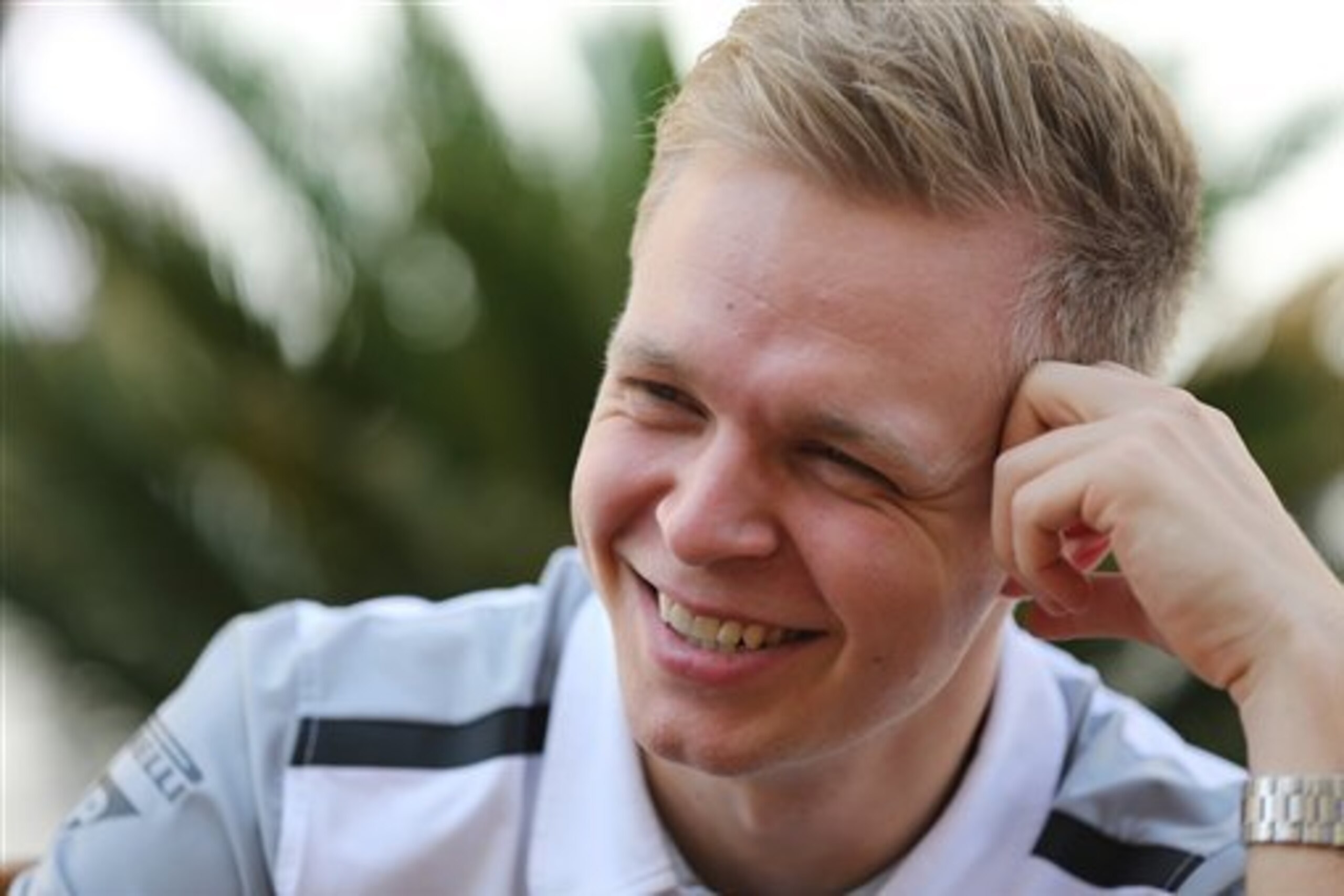 Kevin Magnussen is only 22 and still has a promising career ahead of him. Kevin Magnussen is only 22 and still has a promising career ahead of him.