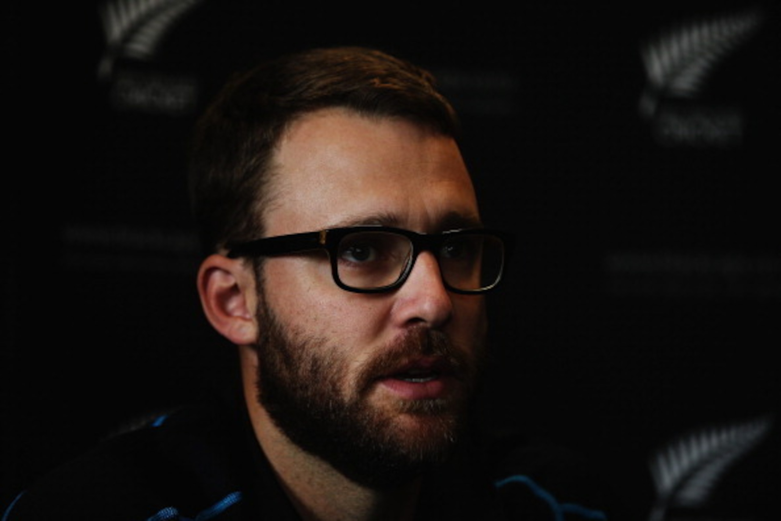 AUCKLAND, NEW ZEALAND - JULY 05:  Daniel Vettori speaks to the media during a press conference at the New Zealand Cricket Offices on July 5, 2013 in Auckland, New Zealand. Vettori has announced today that he has made himself unavailable for a New Zealand 