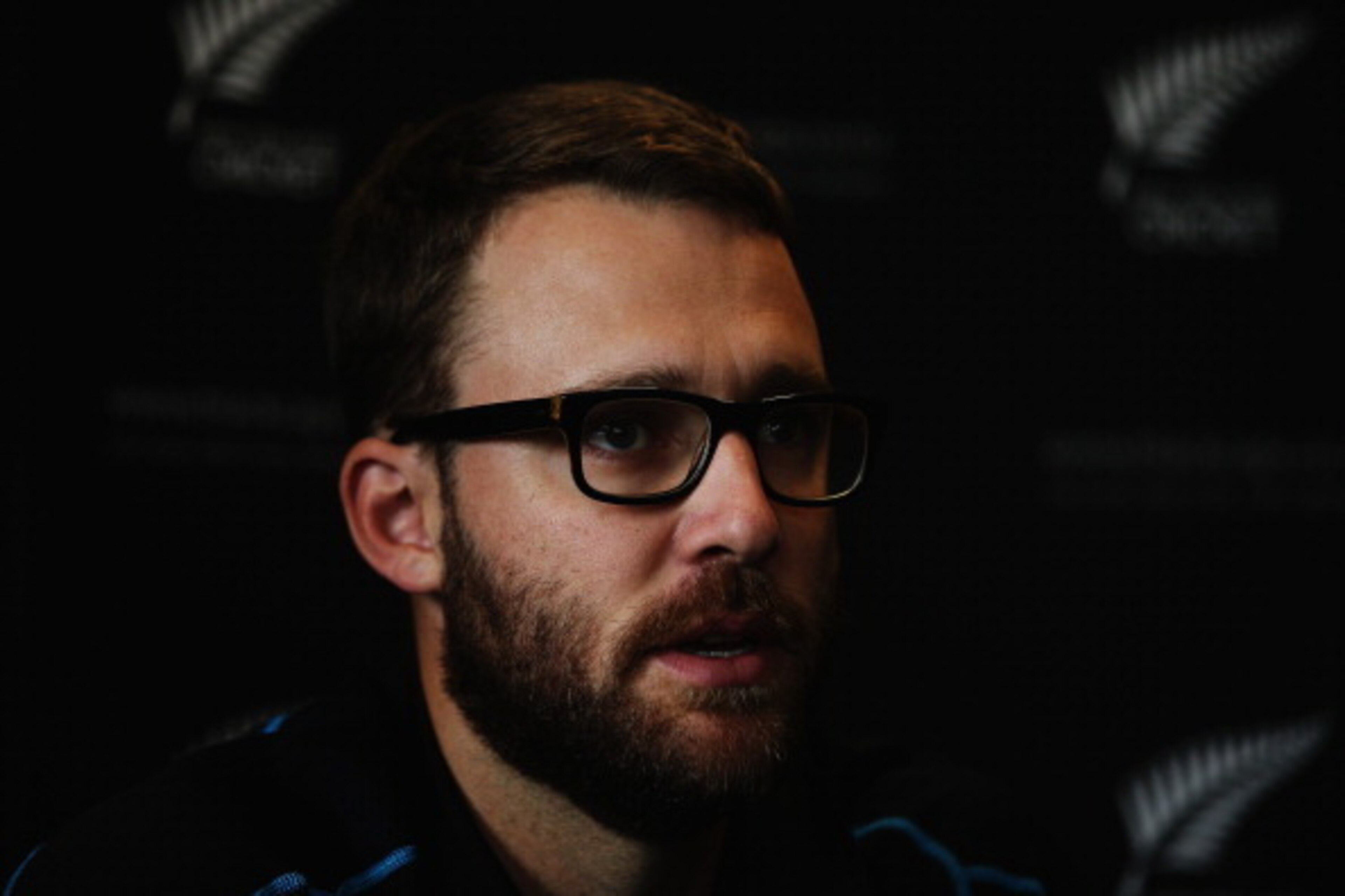 AUCKLAND, NEW ZEALAND - JULY 05:  Daniel Vettori speaks to the media during a press conference at the New Zealand Cricket Offices on July 5, 2013 in Auckland, New Zealand. Vettori has announced today that he has made himself unavailable for a New Zealand 