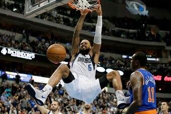Tyson Chandler is shooting a career-high 68.2 percent from the floor this season with the Mavericks.