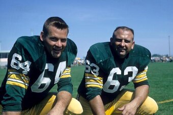 Jerry Kramer and Fuzzy Thurston