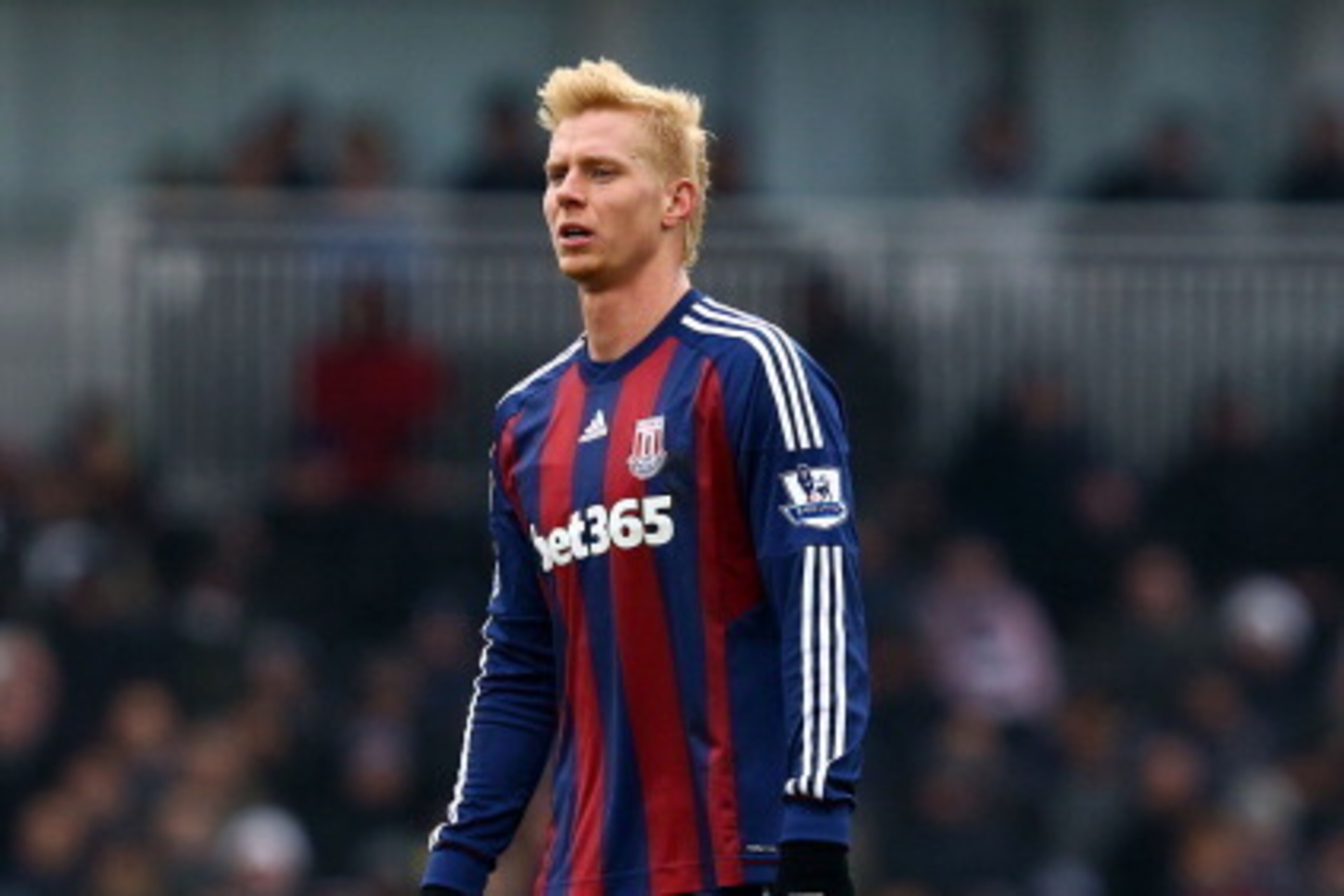 LONDON, ENGLAND - FEBRUARY 23: Brek Shea of Stoke looks on during the Barclays Premier League match between Fulham and Stoke City at Craven Cottage on February 23, 2013 in London, England. (Photo by Jan Kruger/Getty Images) LONDON, ENGLAND - FEBRUARY 23: Brek Shea of Stoke looks on during the Barclays Premier League match between Fulham and Stoke City at Craven Cottage on February 23, 2013 in London, England. (Photo by Jan Kruger/Getty Images)