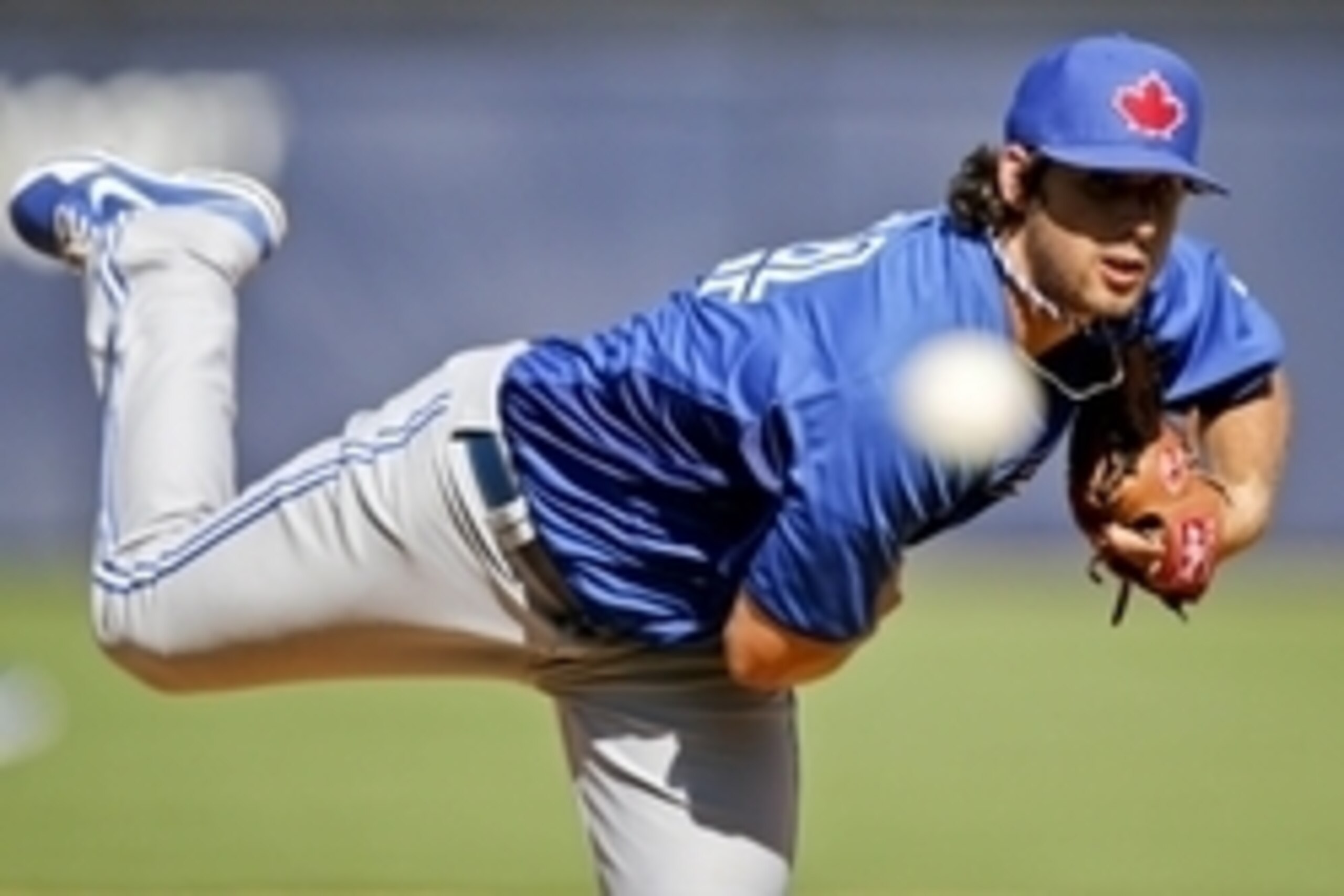 Feb 28, 2013; Tampa, FL, USA; Toronto Blue Jays pitcher John Stilson throws against the New York Yankees during the bottom of the eighth inning of a spring training game at George Steinbrenner Field. Mandatory Credit: Derick E. Hingle-USA TODAY Sports Feb 28, 2013; Tampa, FL, USA; Toronto Blue Jays pitcher John Stilson throws against the New York Yankees during the bottom of the eighth inning of a spring training game at George Steinbrenner Field. Mandatory Credit: Derick E. Hingle-USA TODAY Sports