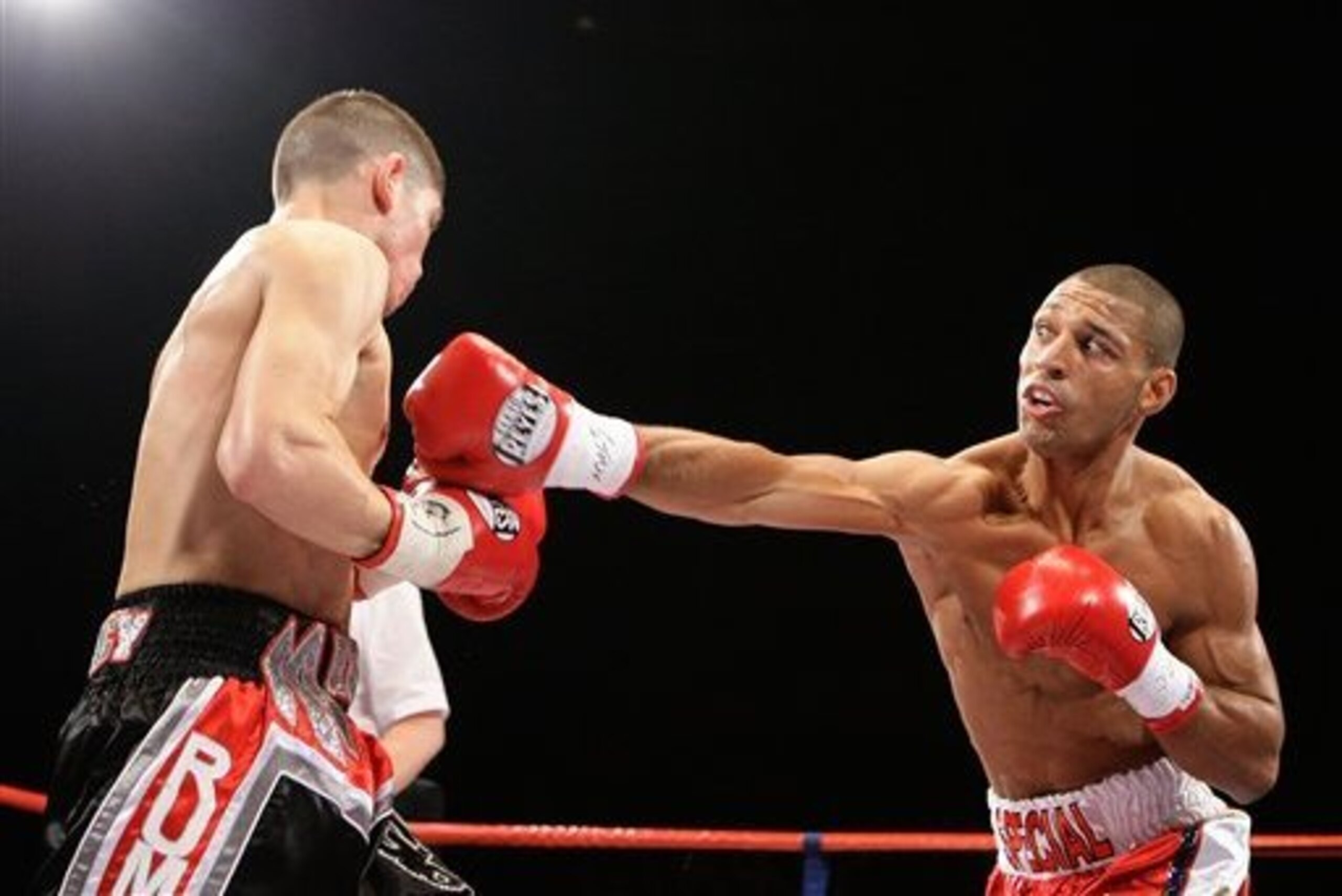 Khan will feel as though he can do better than Brook (right).