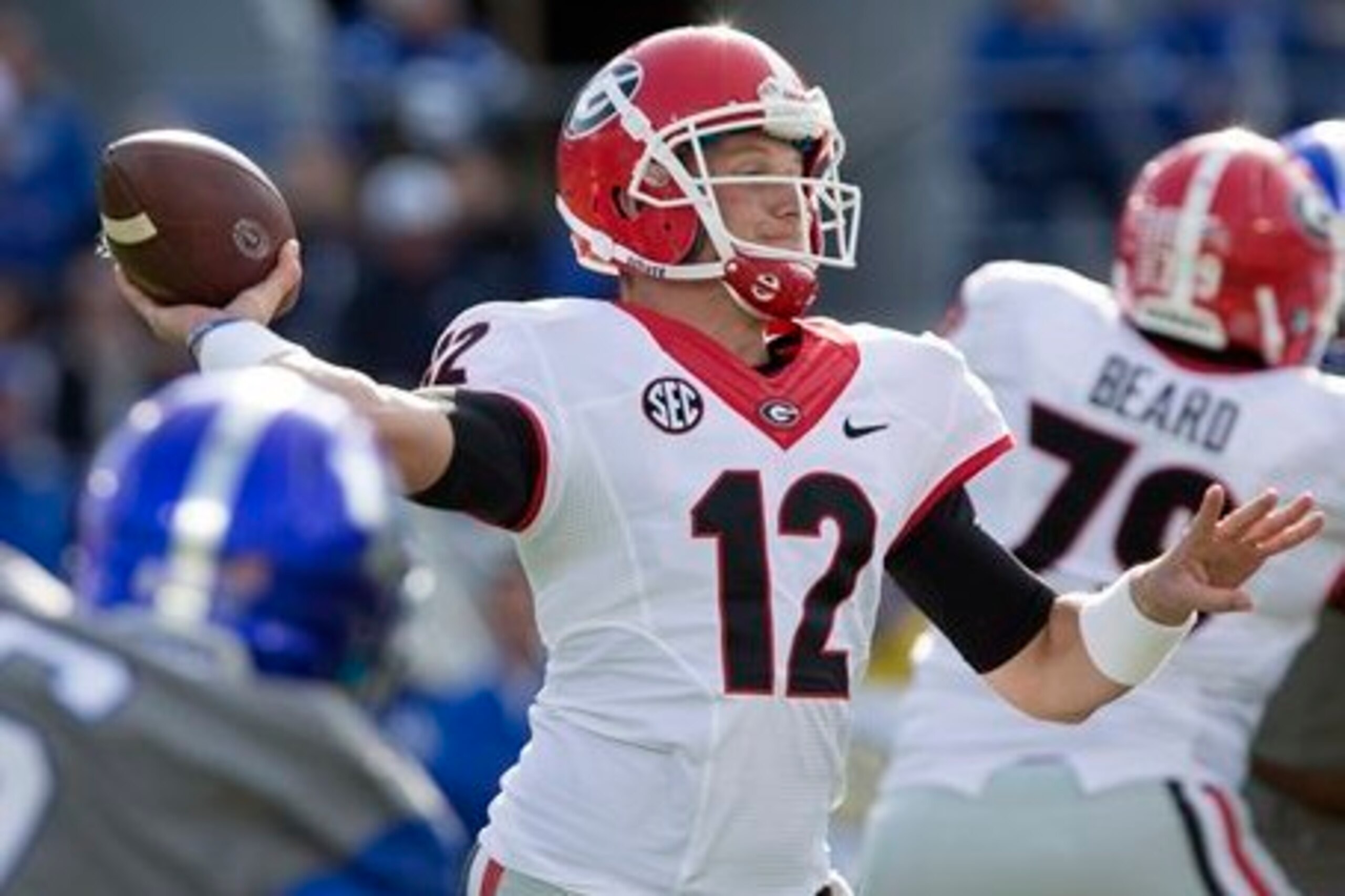 Georgia QB Brice Ramsey Georgia QB Brice Ramsey