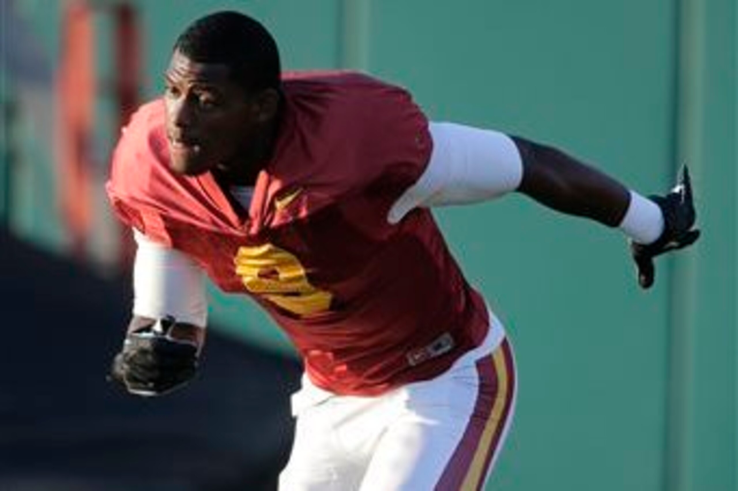 John "JuJu" Smith in practice. John "JuJu" Smith in practice.