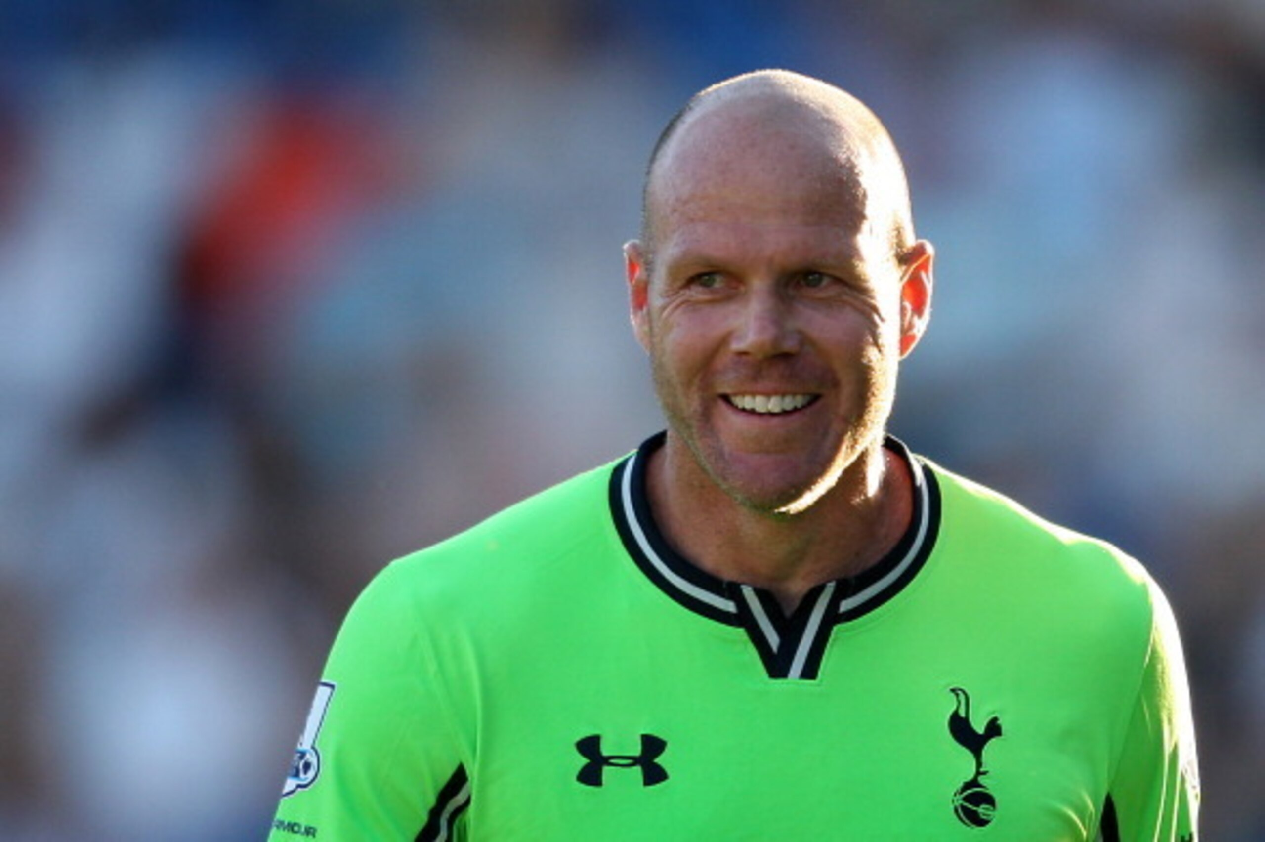 COLCHESTER, ENGLAND - JULY 19:  Brad Friedel of Tottenham Hotspur during a pre season friendly match between Colchester United and Tottenham Hotspur at the Colchester Community Stadium on July 19, 2013 in Colchester, England.  (Photo by Stephen Pond/Getty