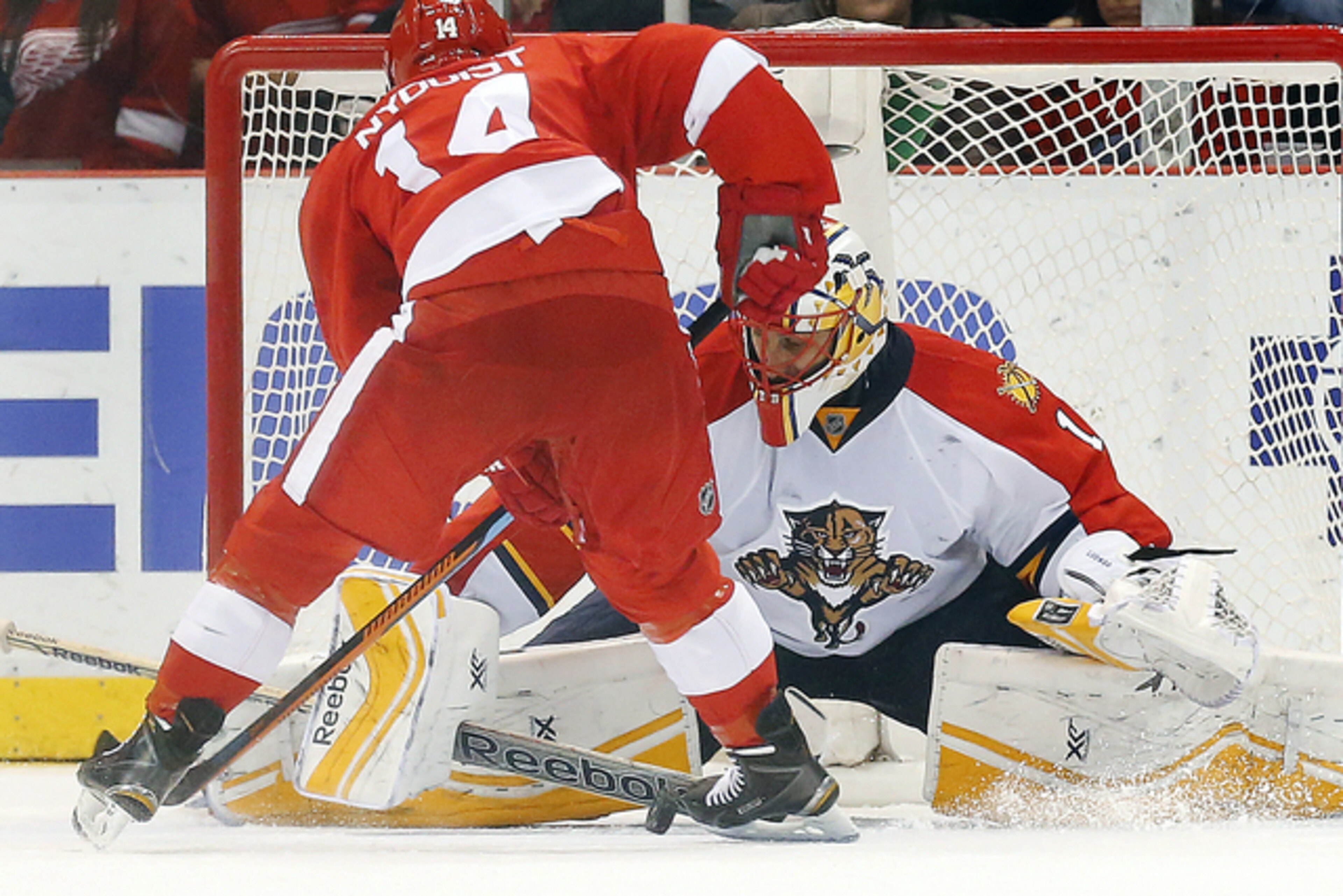 Gustav Nyquist has two goals in seven shootout attempts this season. He and Datsyuk have combined for four goals on 12 chances and are the only two Red Wings to register a goal in a shootout this season.
