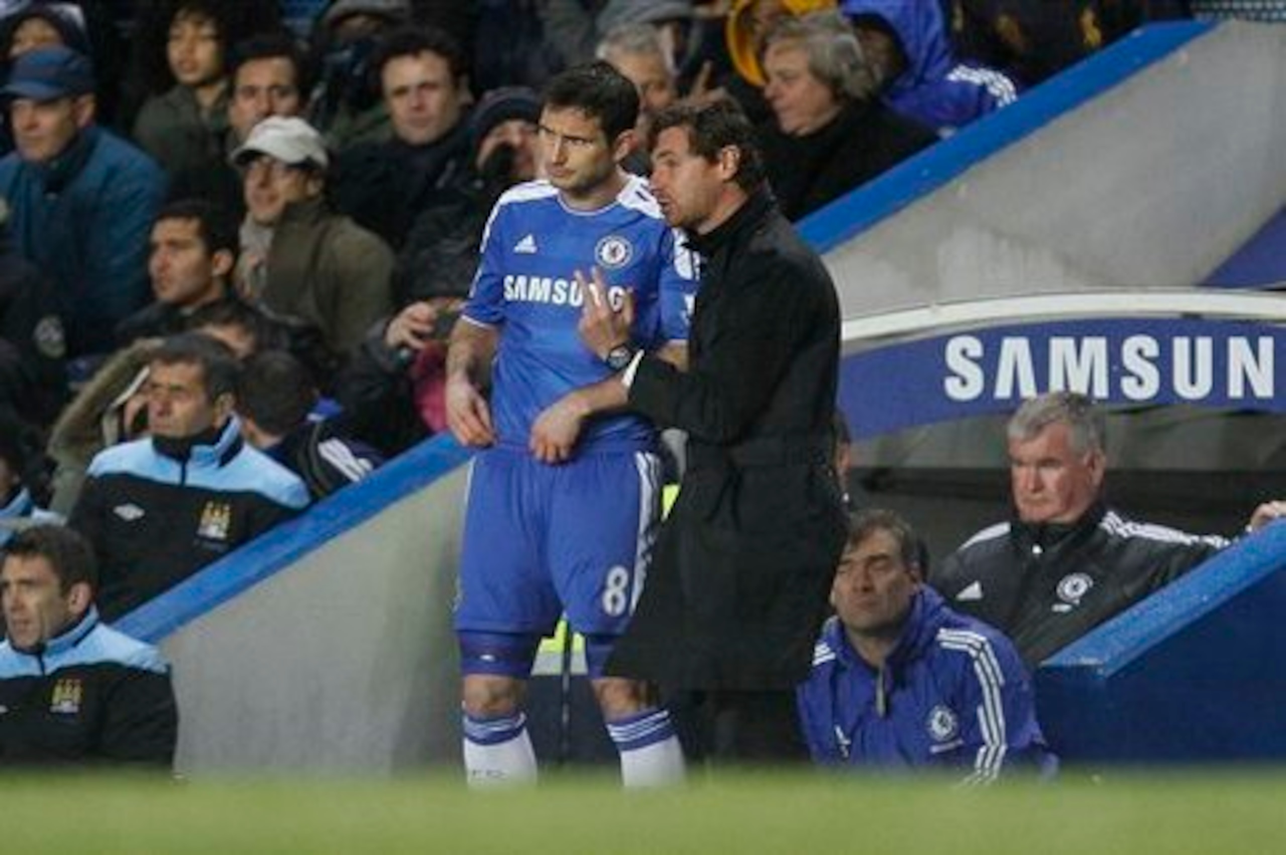 Villas-Boas struggled to cope with big characters like Frank Lampard and John Terry.