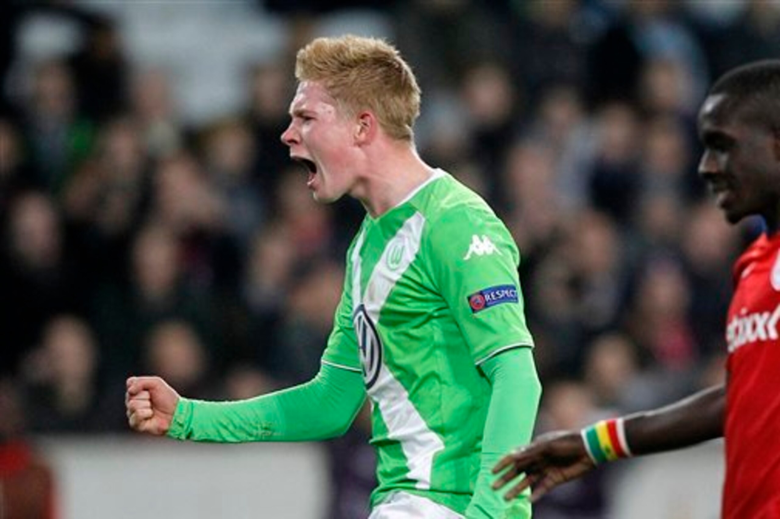 Kevin De Bruyne has become a vital contributor at Wolfsburg.