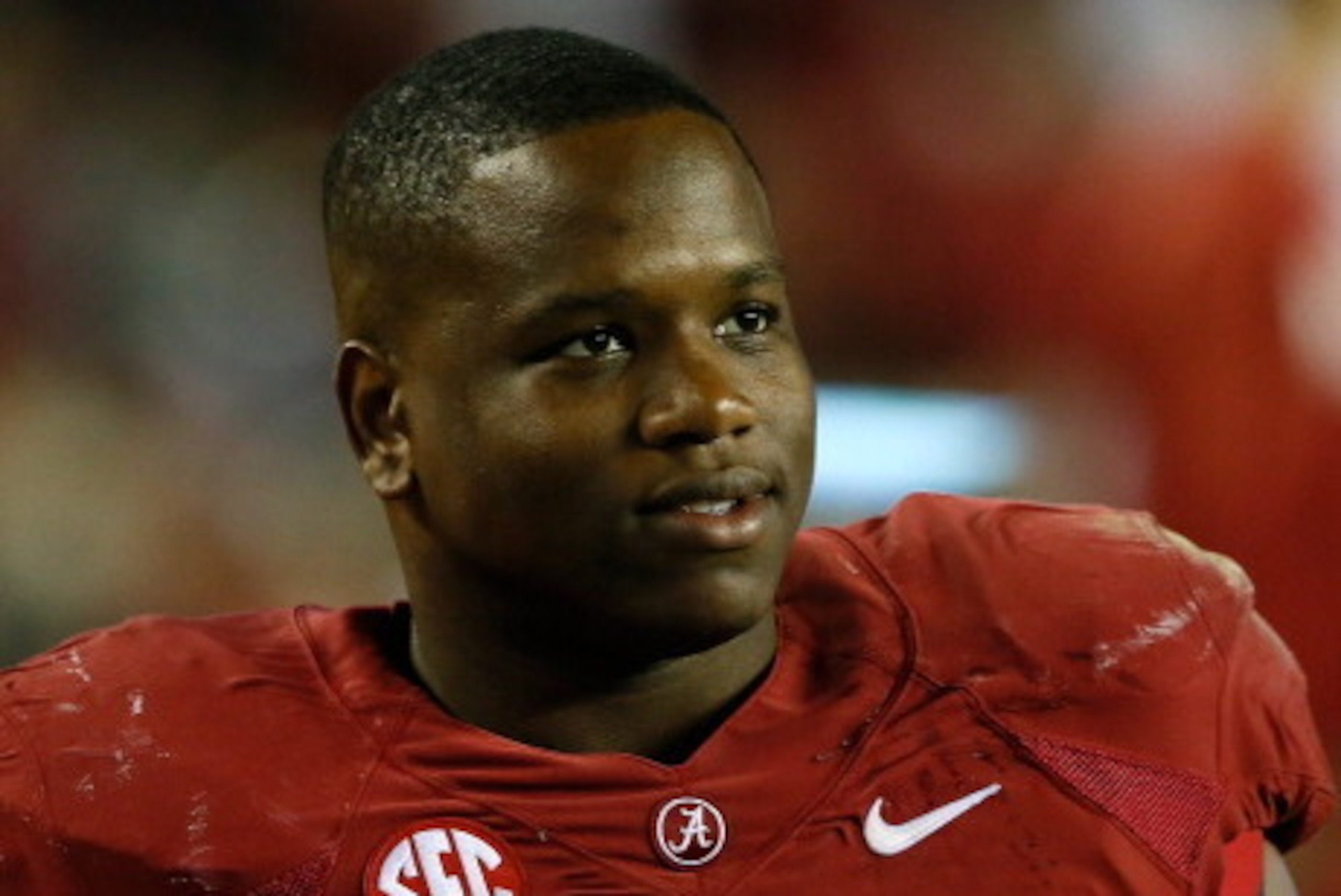 TUSCALOOSA, AL - OCTOBER 19: Jalston Fowler #45 of the Alabama Crimson Tide against the Arkansas Razorbacksat Bryant-Denny Stadium on October 19, 2013 in Tuscaloosa, Alabama. (Photo by Kevin C. Cox/Getty Images) TUSCALOOSA, AL - OCTOBER 19: Jalston Fowler #45 of the Alabama Crimson Tide against the Arkansas Razorbacksat Bryant-Denny Stadium on October 19, 2013 in Tuscaloosa, Alabama. (Photo by Kevin C. Cox/Getty Images)